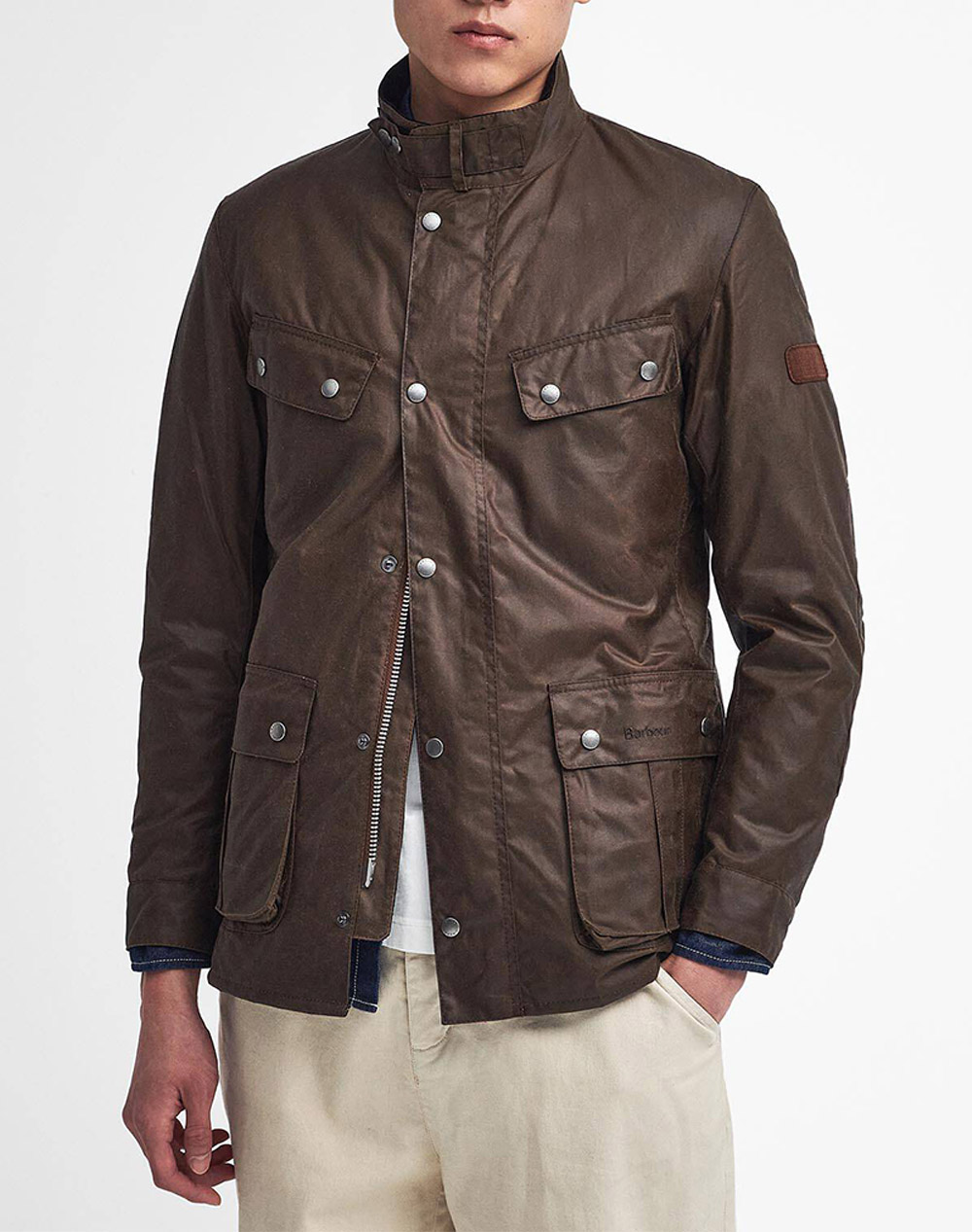 BARBOUR INTERNATIONAL BARBOUR INTERNATIONAL ΜΠΟΥΦΑΝ ΚΕΡΩΜΕΝΟ MWX0337-BIBR31.2 Brown