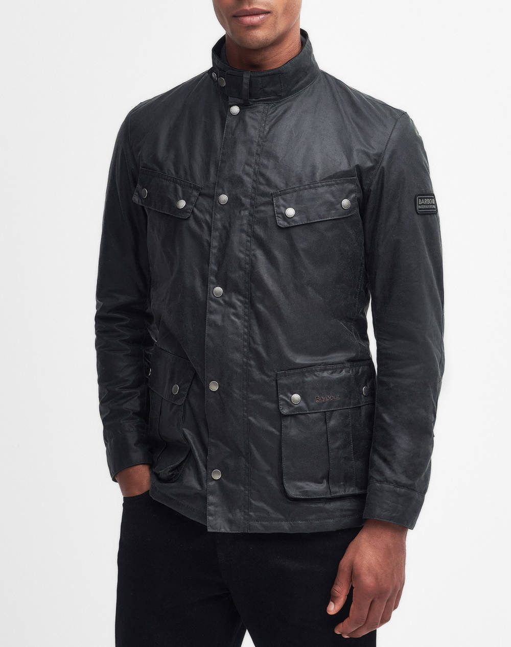 BARBOUR INTERNATIONAL BARBOUR INTERNATIONAL ΜΠΟΥΦΑΝ ΚΕΡΩΜΕΝΟ MWX0337-BISG91 DarkSlateGrey