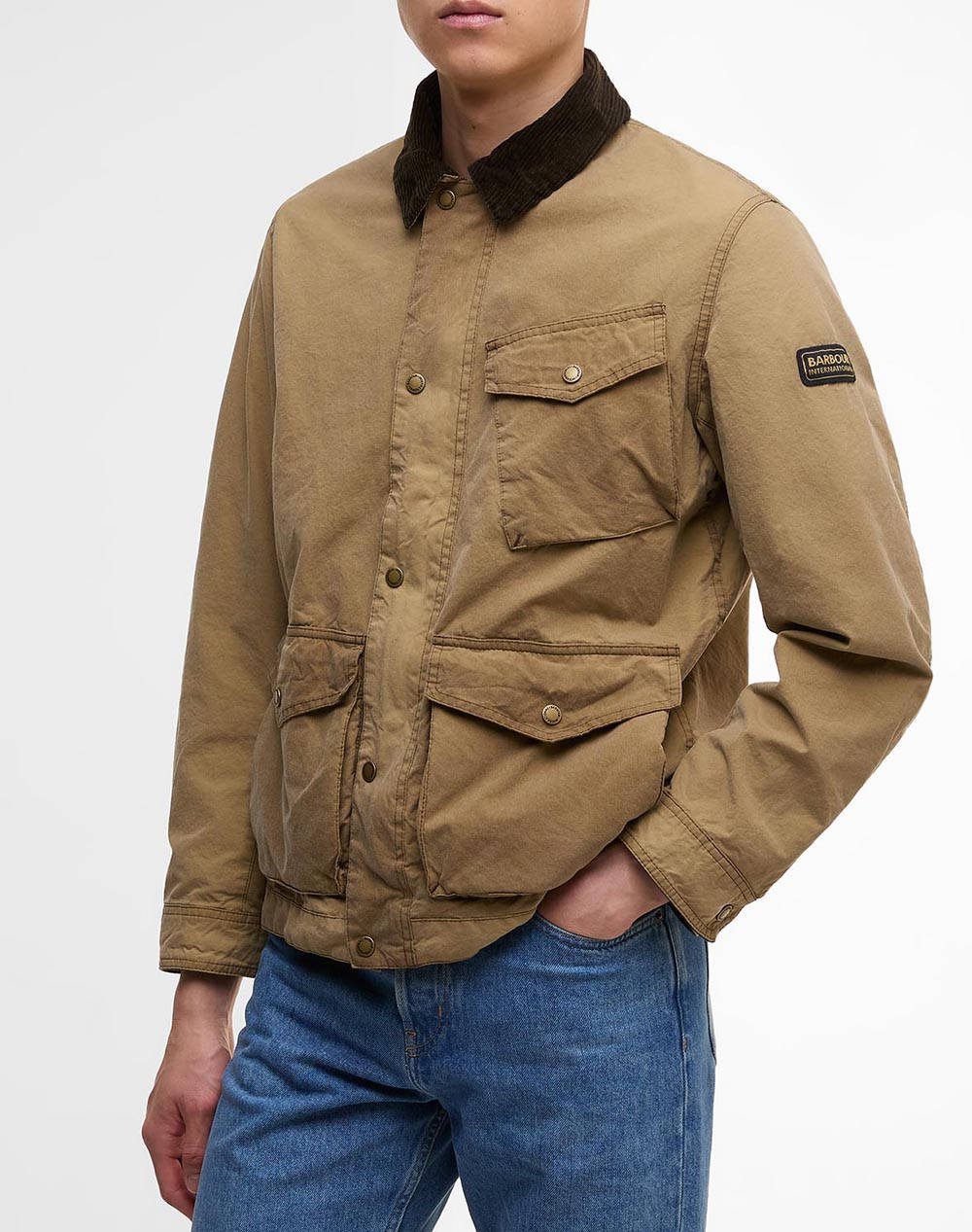 BARBOUR INTERNATIONAL BARBOUR INTERNATIONAL ΜΠΟΥΦΑΝ MWX2505-BISN31 SandyBrown