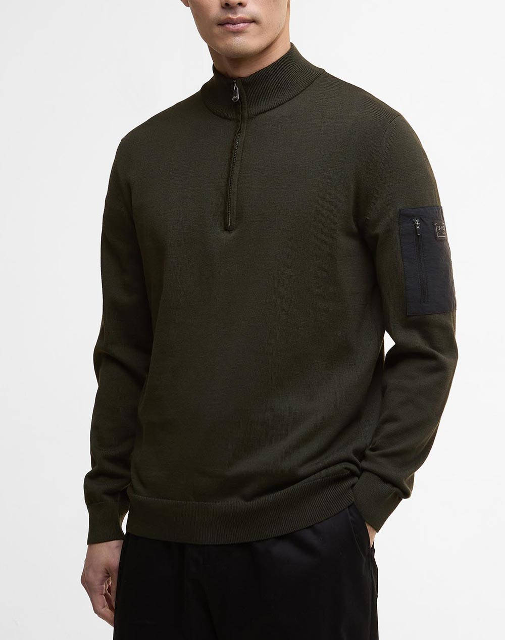BARBOUR INTERNATIONAL ΠΛΕΚΤΟ MKN1599-BISG71 DarkGreen