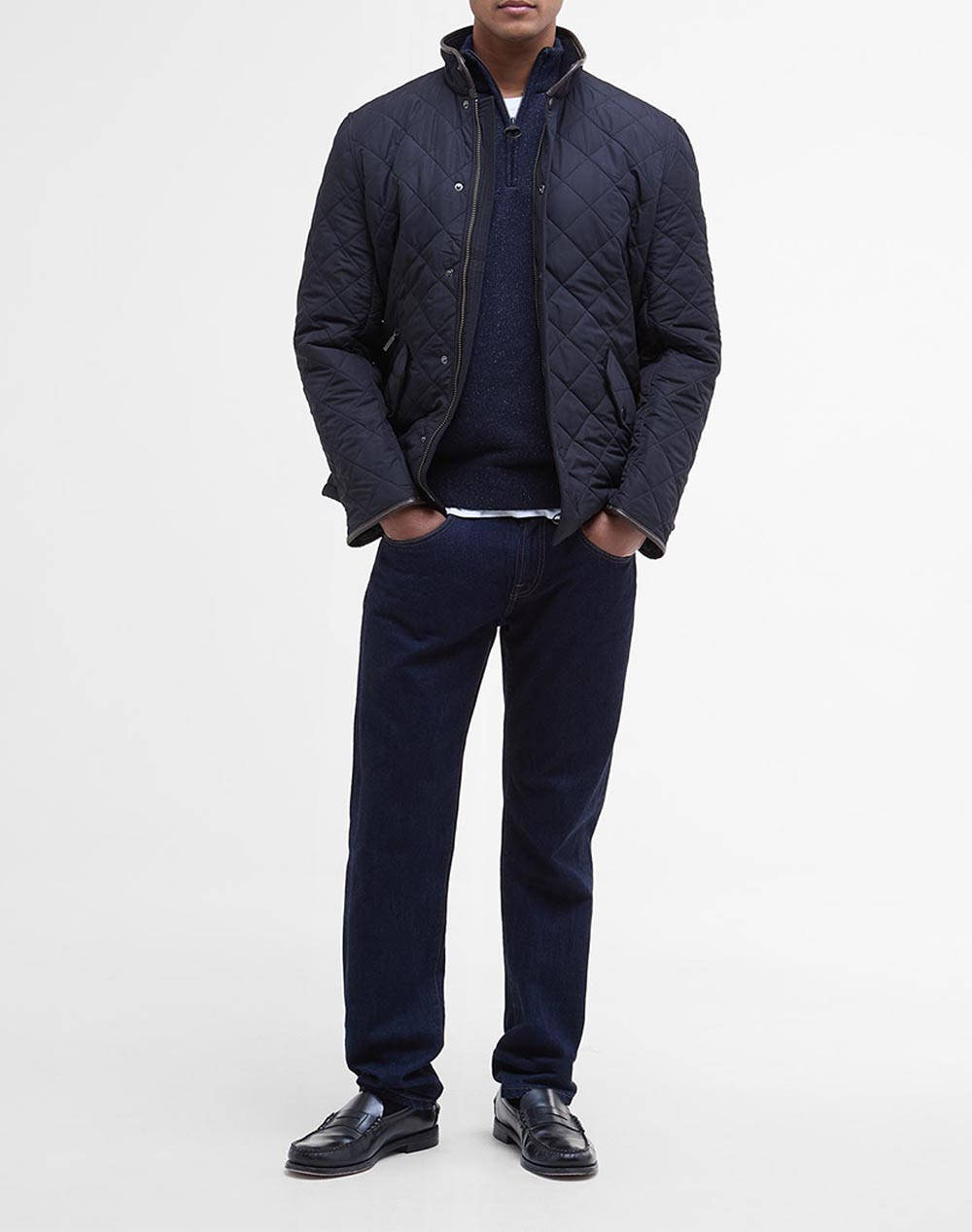 BARBOUR ΜΠΟYΦΑΝ QUILT MQU0281-BRNY71 DarkBlue φωτογραφία