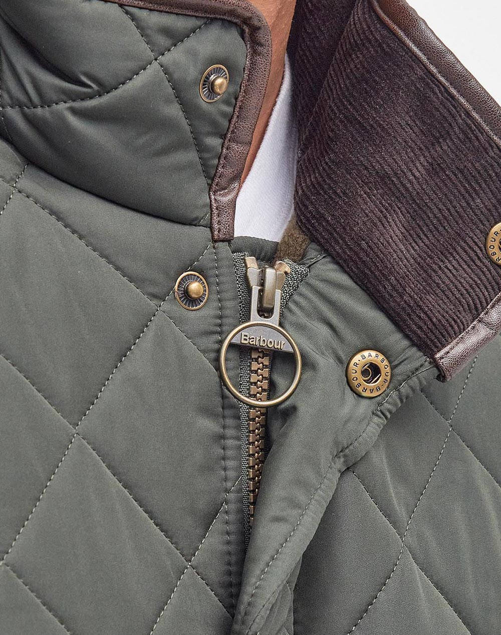 BARBOUR ΜΠΟYΦΑΝ QUILT MQU0281-BRGN72 DarkGreen φωτογραφία