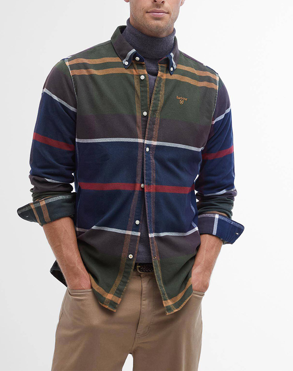 BARBOUR ΠΟΥΚΑΜΙΣΟ Μ/Μ MSH4994-BRTN11 Olive