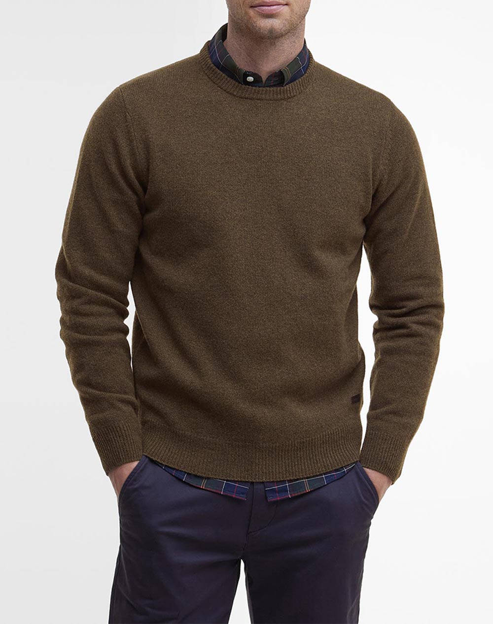 BARBOUR ΠΛΕΚΤΟ MKN0584-BRGN34 Khaki