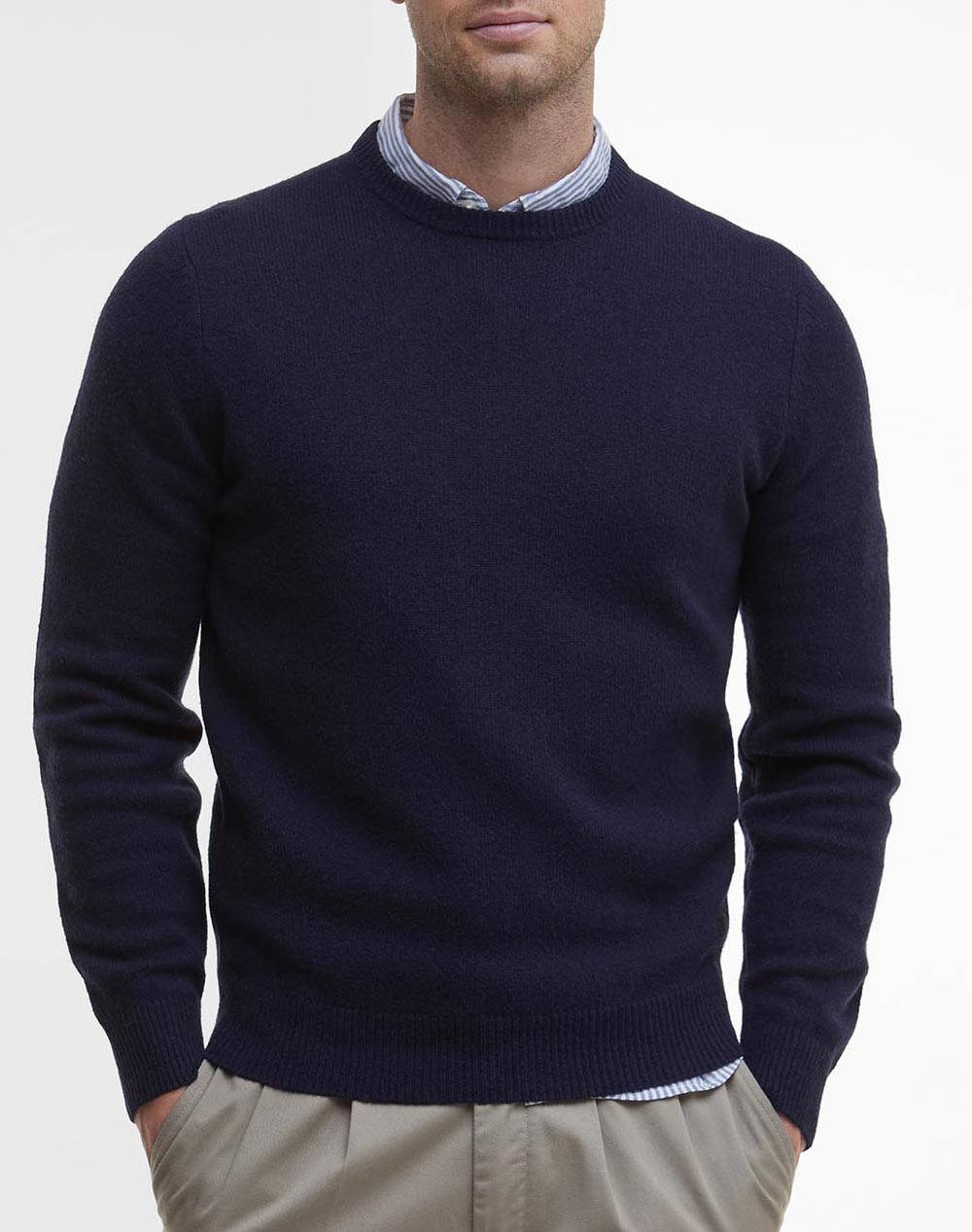 BARBOUR ΠΛΕΚΤΟ MKN0584-BRNY91 NavyBlue