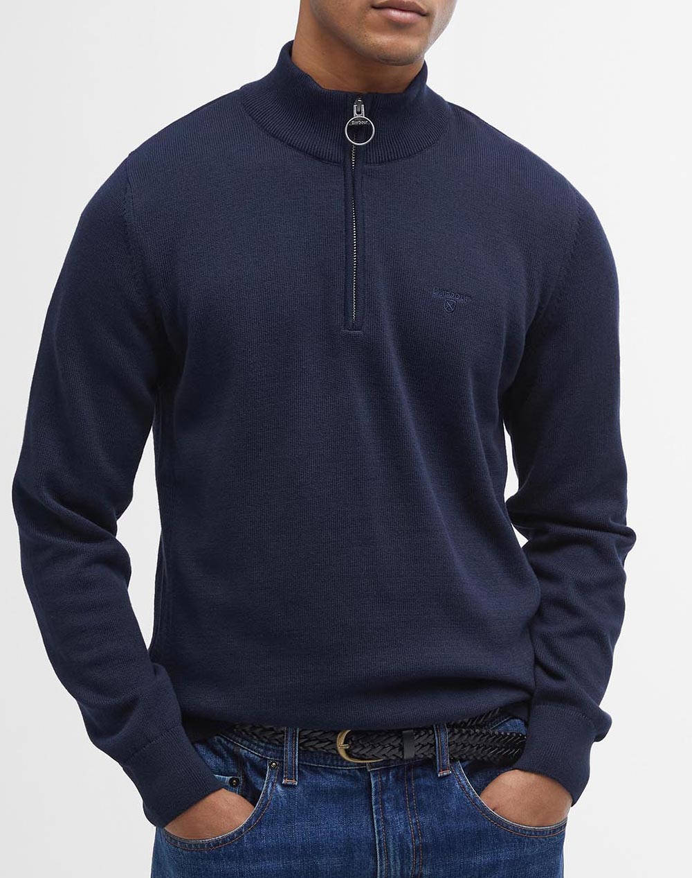 BARBOUR ΠΛΕΚΤΟ MKN1074-BRNY91 NavyBlue
