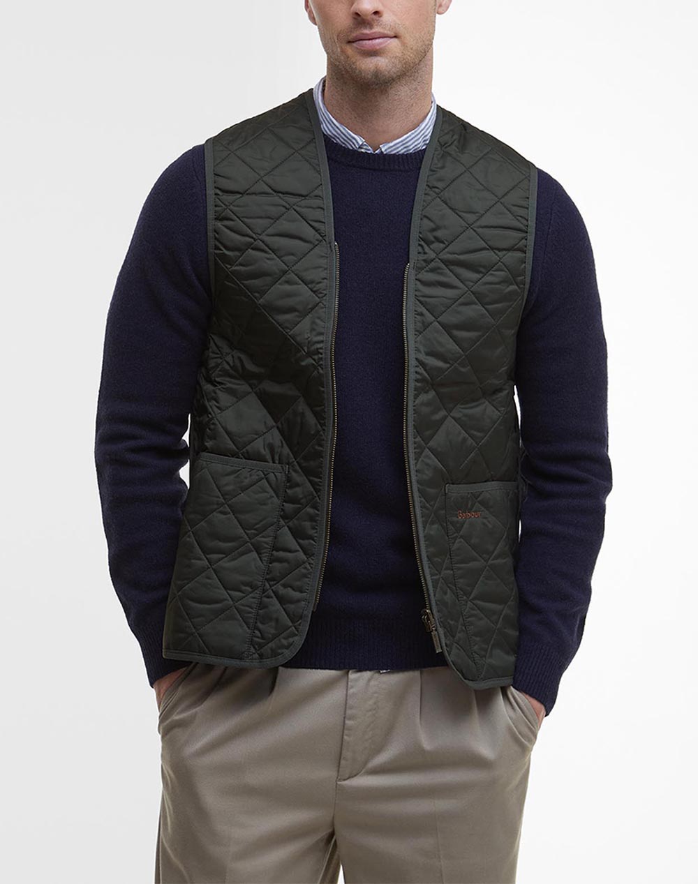 BARBOUR BARBOUR ΓΙΛΕΚΟ QUILT MLI0001-BRGN91 DarkGreen