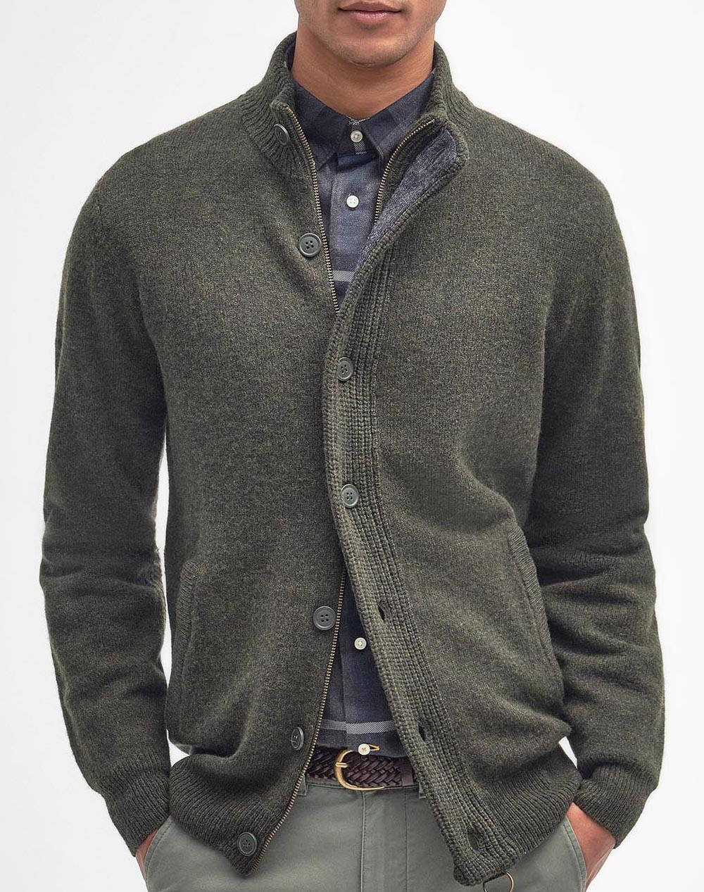 BARBOUR ΖΑΚΕΤΑ MKN0731-BRGN73 DarkGreen