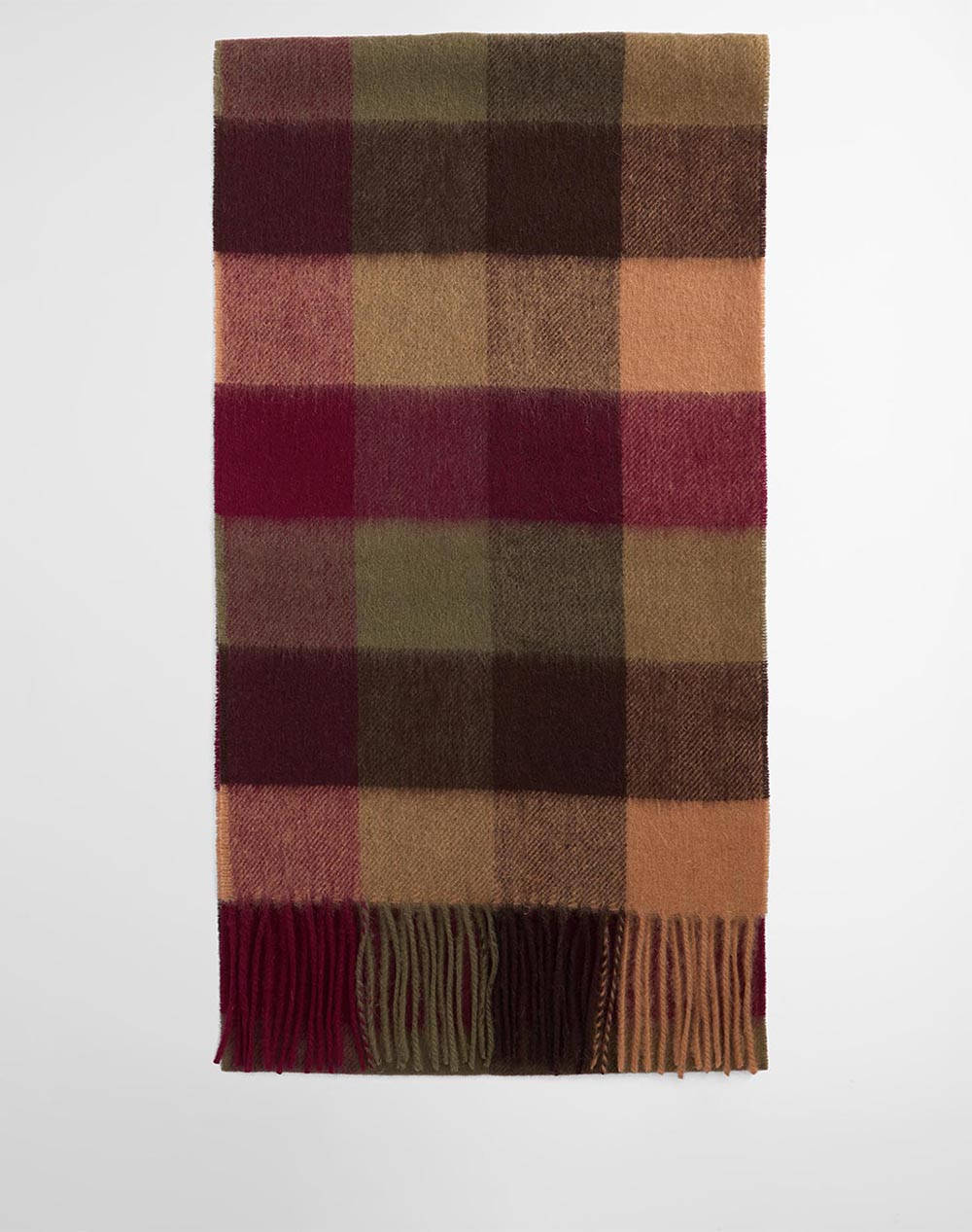 BARBOUR BARBOUR BARBOUR LAMBSWOOL TATTERSALL SCARF USC0005-BRRE98.1 Mixed