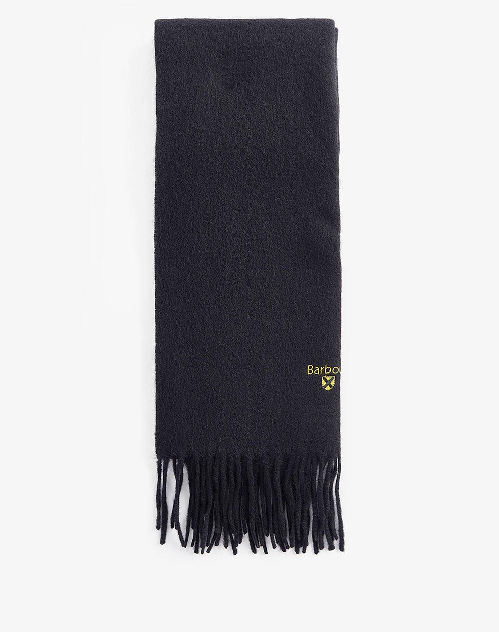 BARBOUR BARBOUR PLAIN LAMBSWOOL SCARF USC0008-BRBK11 Black