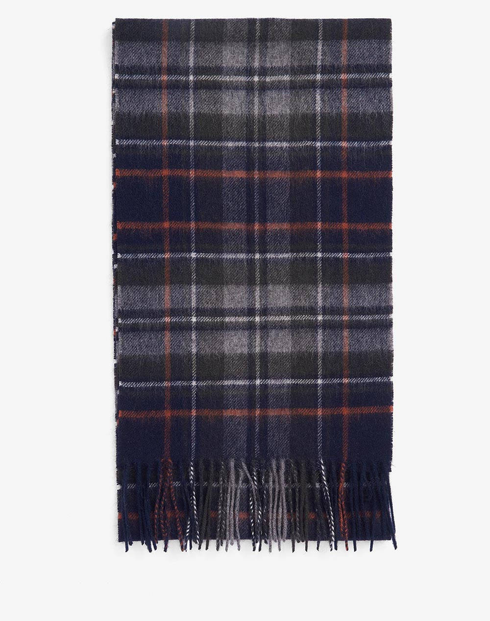 BARBOUR BARBOUR BARBOUR NEW CHECK TARTAN SCARF USC0137-BRNY95.2 DarkSlateGrey