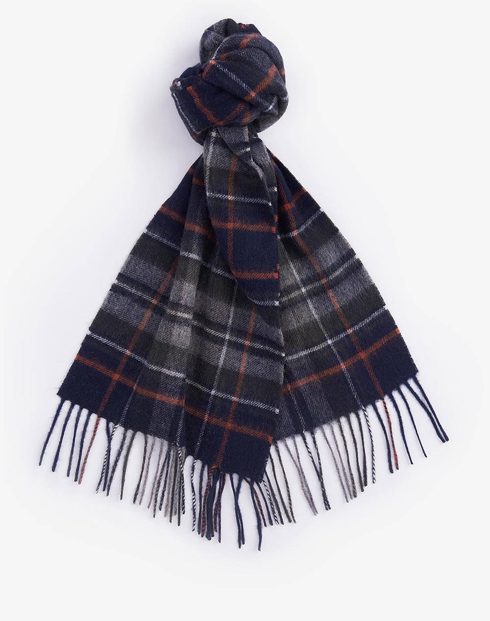 BARBOUR BARBOUR NEW CHECK TARTAN SCARF USC0137-BRNY95.2 DarkSlateGrey φωτογραφία