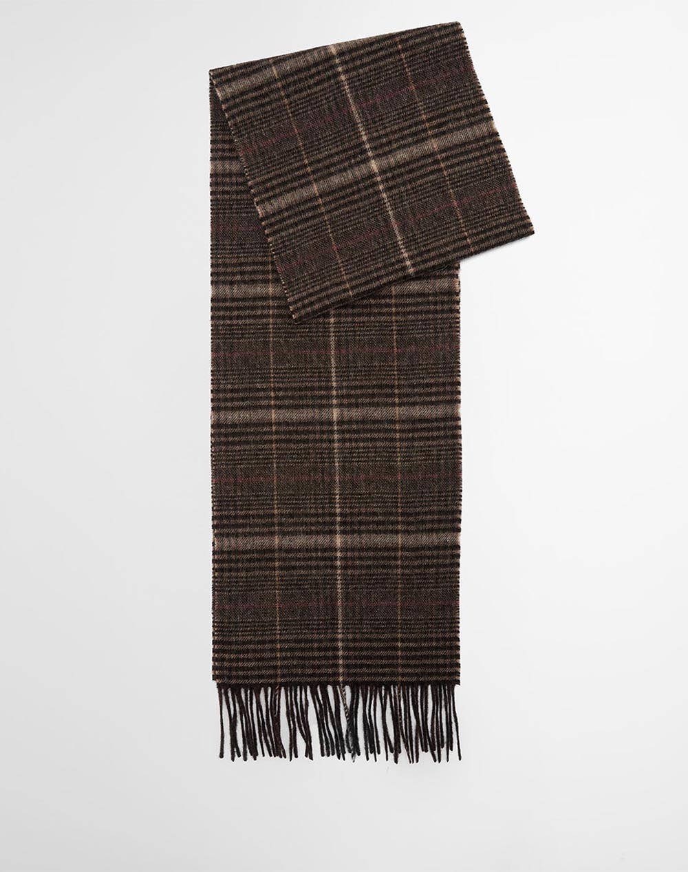 BARBOUR BARBOUR BARBOUR DANBROOKE SCARF USC0400-BRBR91.16 Brown