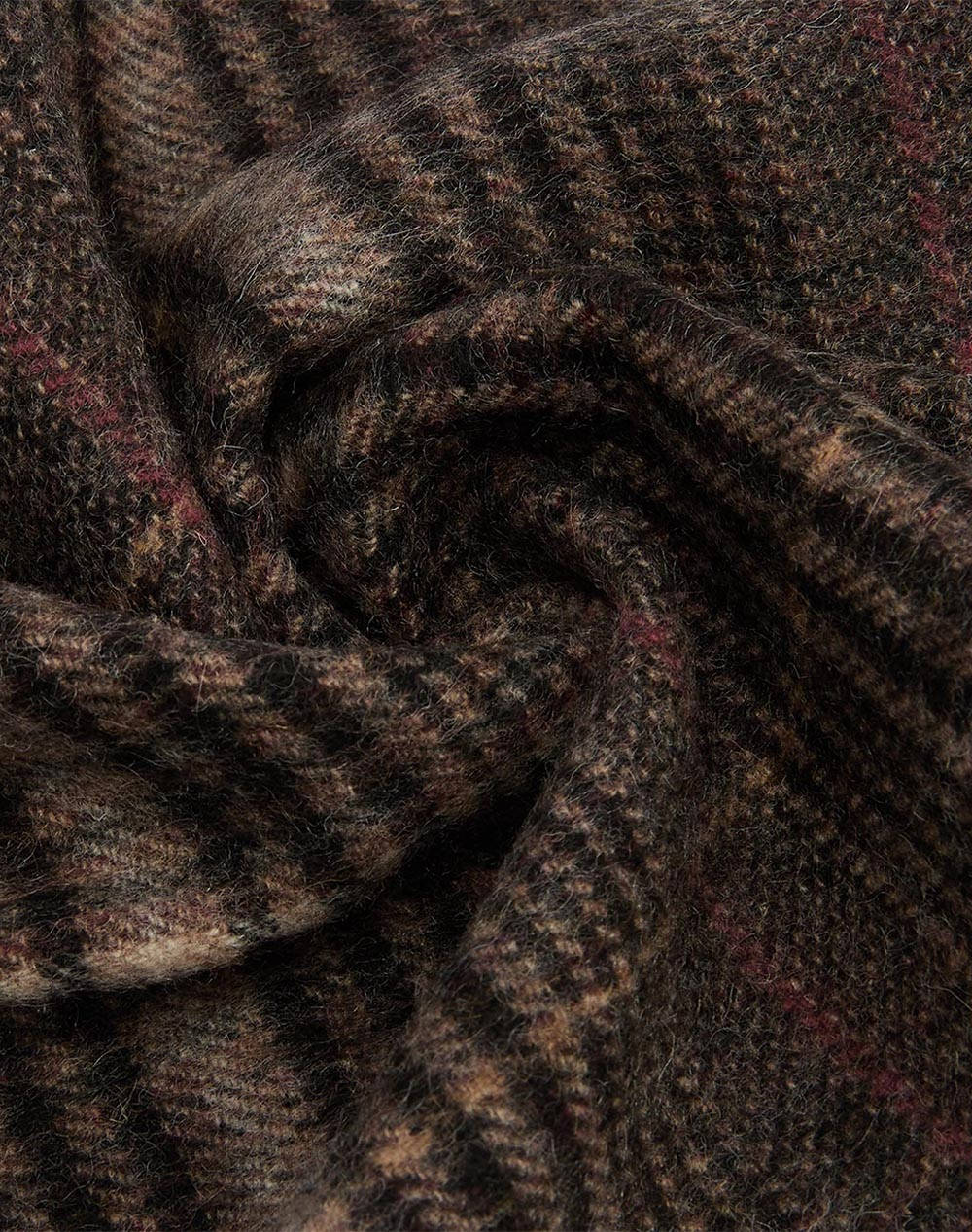 BARBOUR DANBROOKE SCARF USC0400-BRBR91.16 Brown φωτογραφία