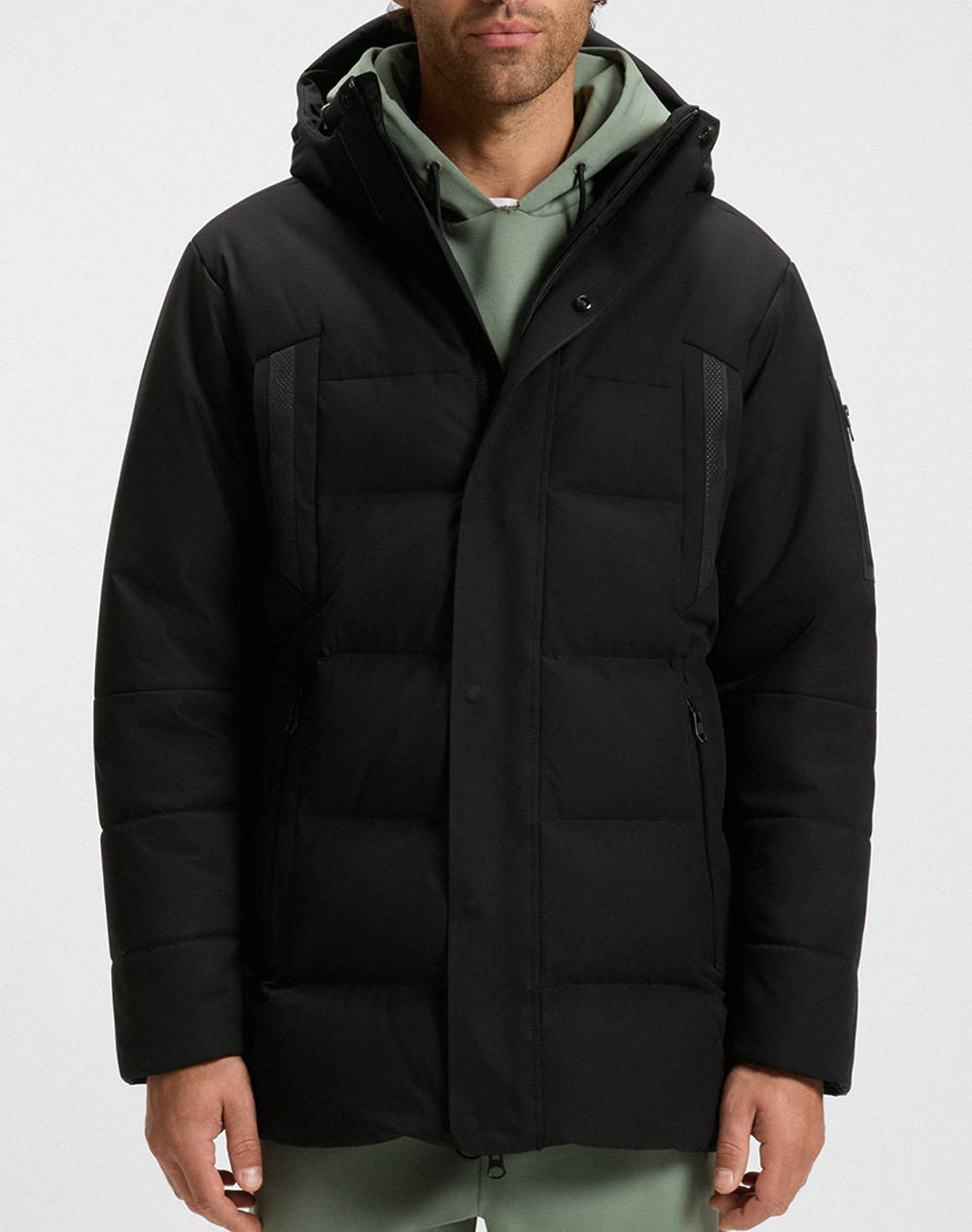 BOSS OW_Block-X Parka 10263836 01 50547262-001 Black