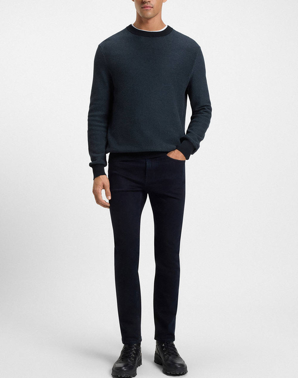 BOSS Klapok 10274222 01 50548673-404 DarkBlue φωτογραφία