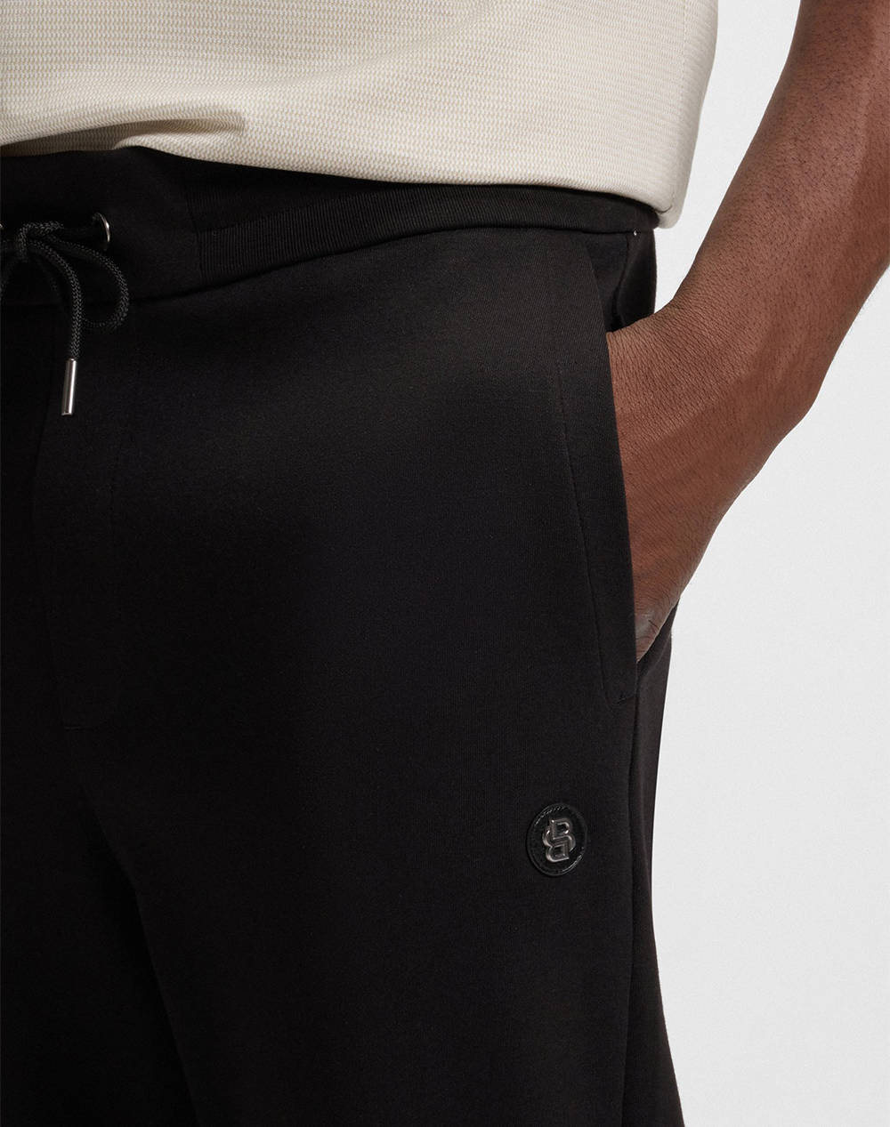 Boss C-Locsin 01 10262912 50520322-002 Black ανδρικά ρούχα παντελόνια Φορμας Politikos Shop Πολιτικός