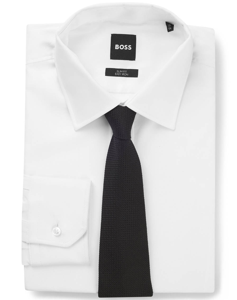 BOSS H-TIE CM 7.5 253 10275344 01 50550972-001 Black φωτογραφία