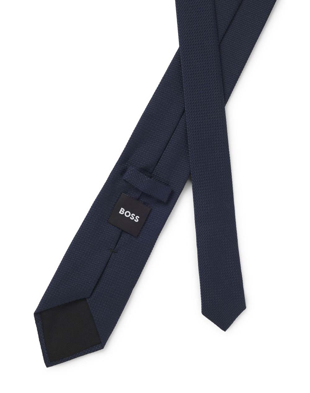 BOSS H-TIE CM 7.5 253 10275344 01 50550972-404 DarkBlue φωτογραφία