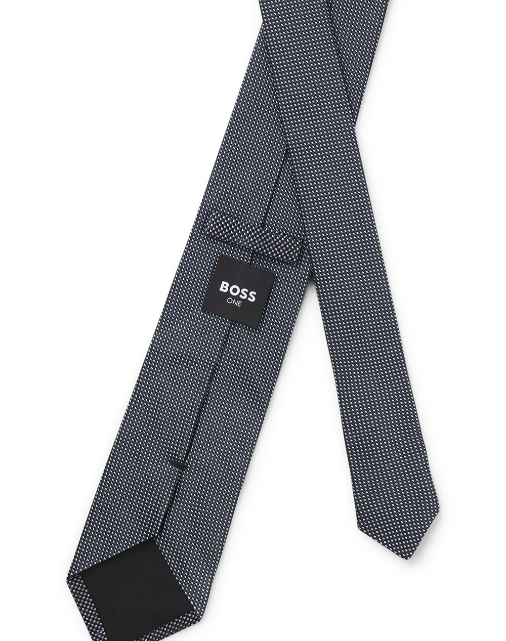 BOSS H-TIE CM 7.5 253 10275151 01 50550522-404 DarkBlue φωτογραφία