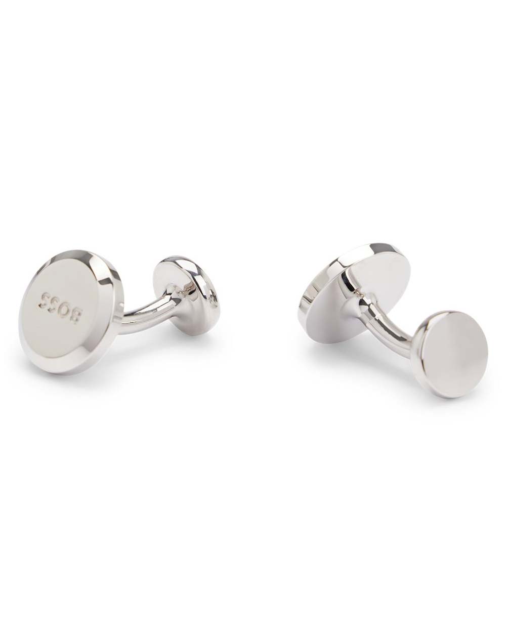 BOSS BOSS B-LOGO-CUF 10250792 01 (Διαστάσεις: 1.6 x 1.6εκ.) 50495126-040 MetallicSilver
