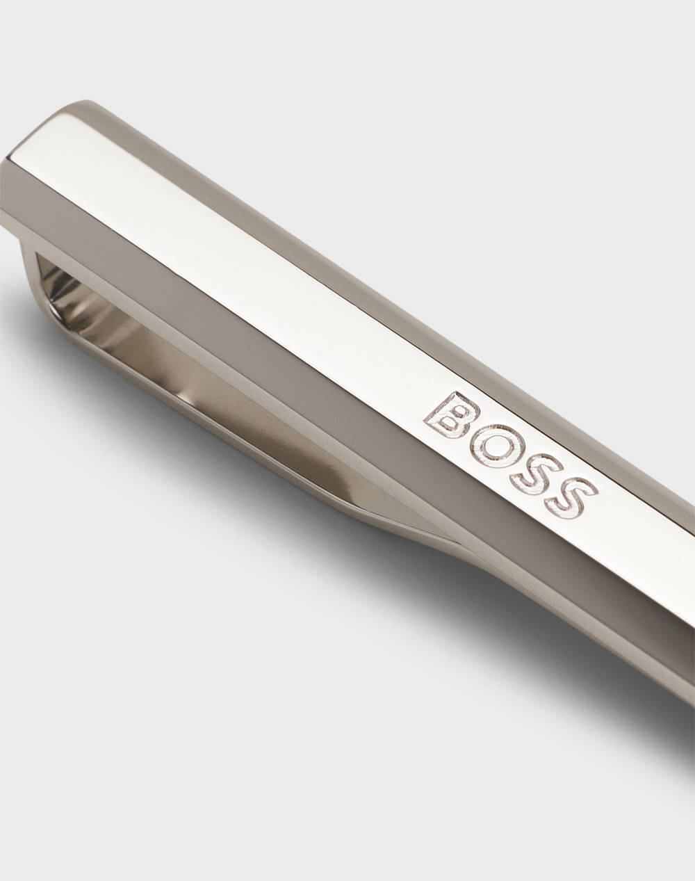 BOSS B-LOGO-TIE 10250792 01 (Διαστάσεις: 5.1 x 0.7εκ.) 50495129-040 MetallicSilver φωτογραφία