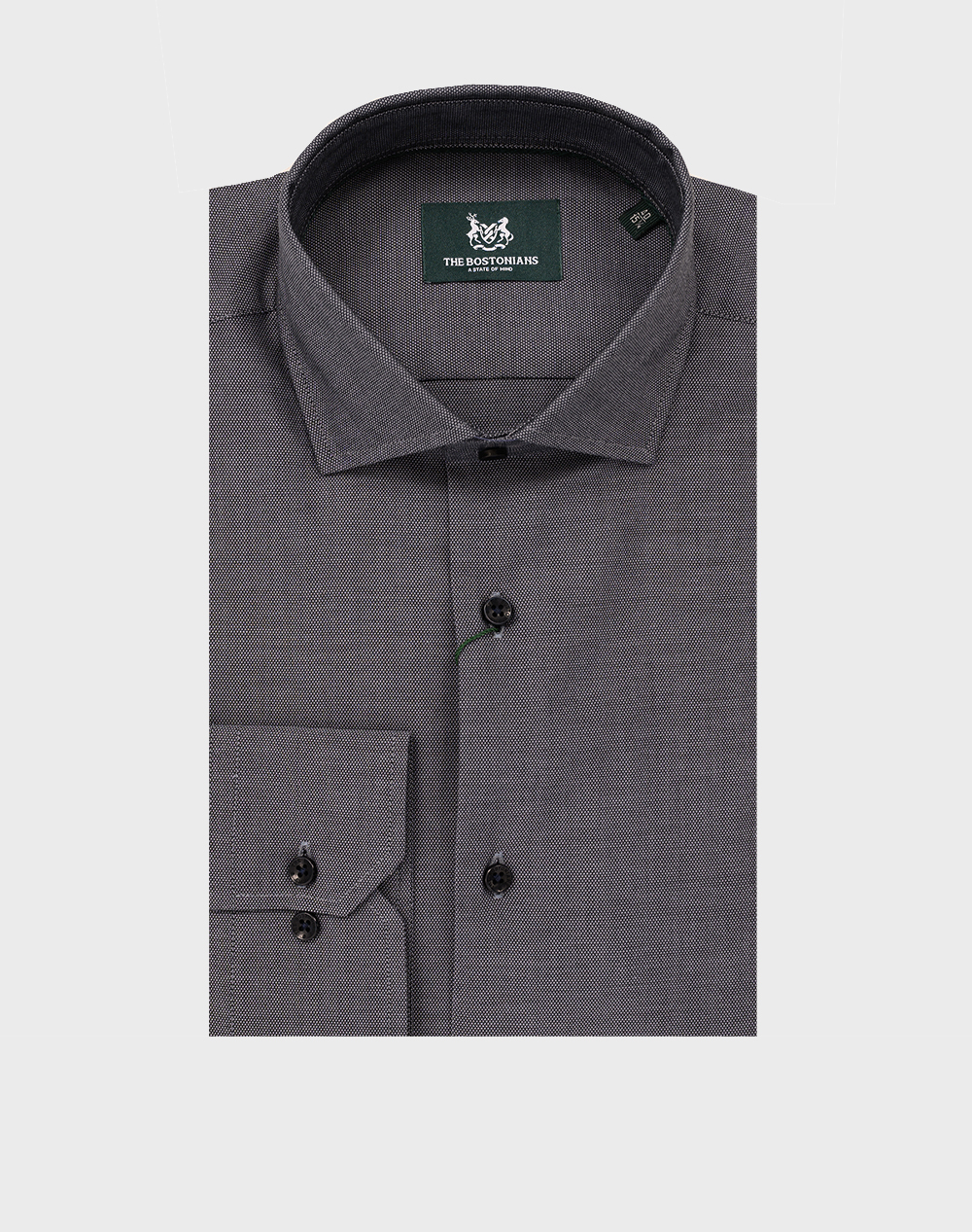 Ανδρικά πουκάμισα the bostonians σε γκρι