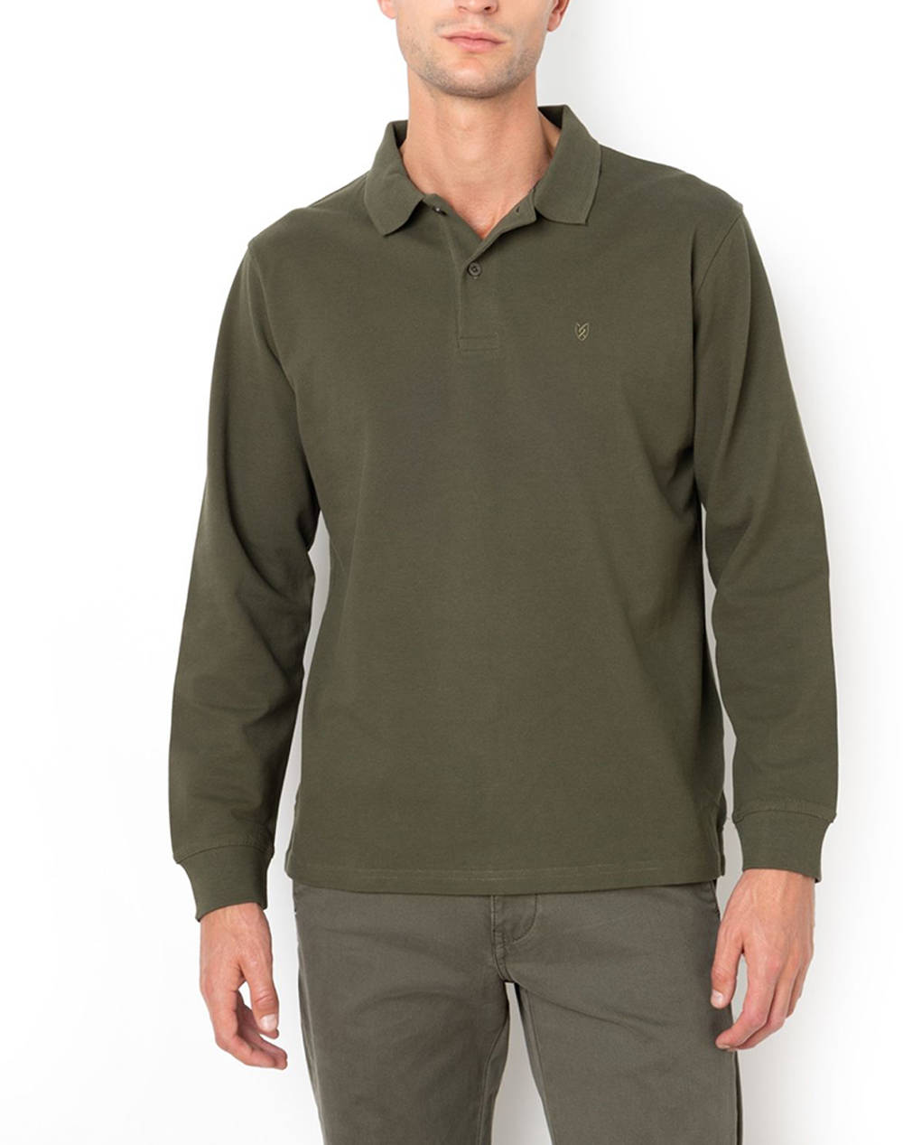 THE BOSTONIANS ΜΠΛΟΥΖΑ POLO PIQUE REGULAR FIT 3PL0001-OLIVE Olive