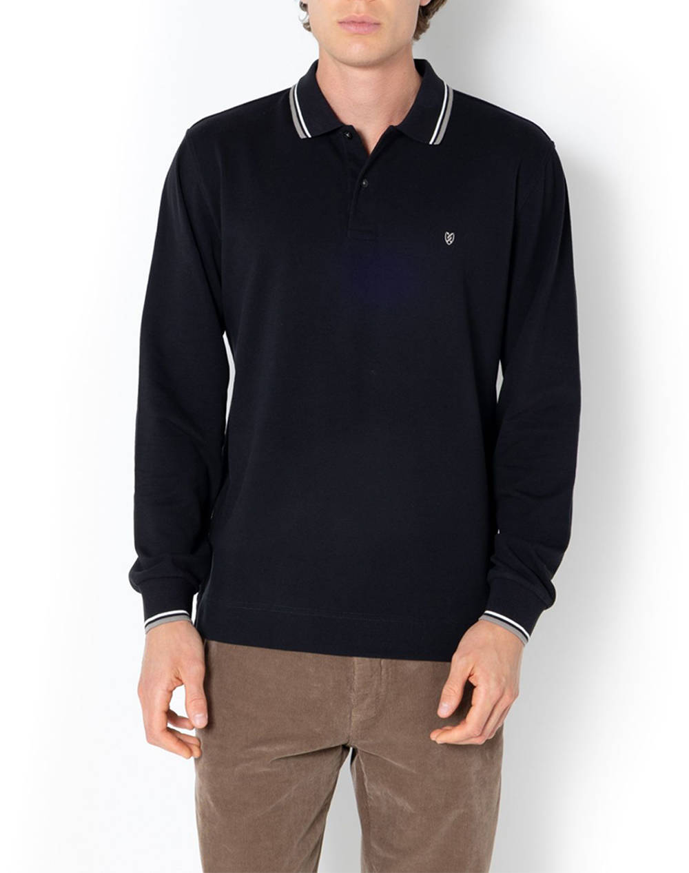 THE BOSTONIANS ΜΠΛΟΥΖΑ POLO PIQUE REGULAR FIT 3PL1151-BLACK Black