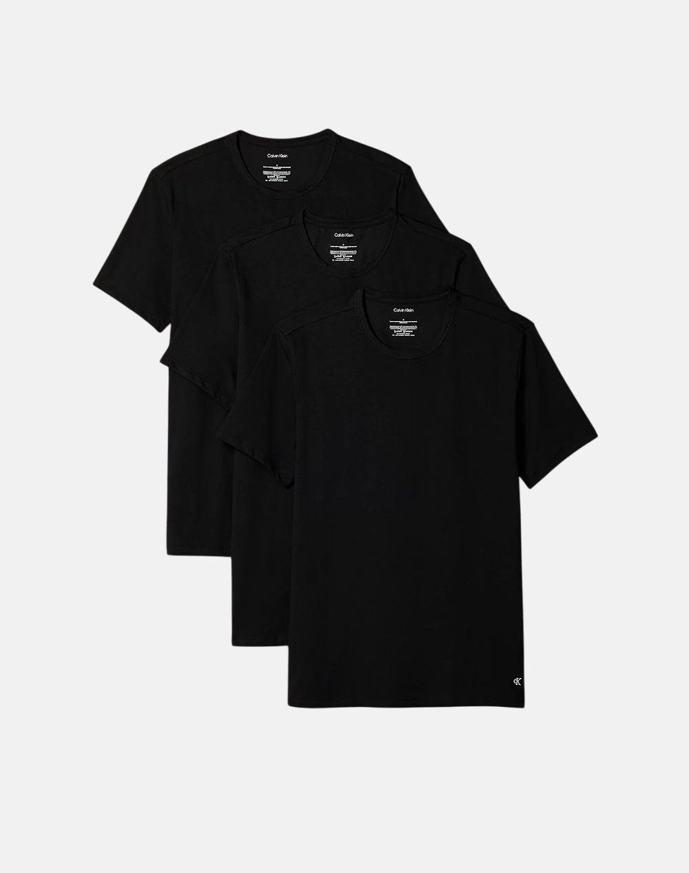CALVIN KLEIN CALVIN KLEIN S/S CREW NECK 3PK LV00NB4185-UB1 Black