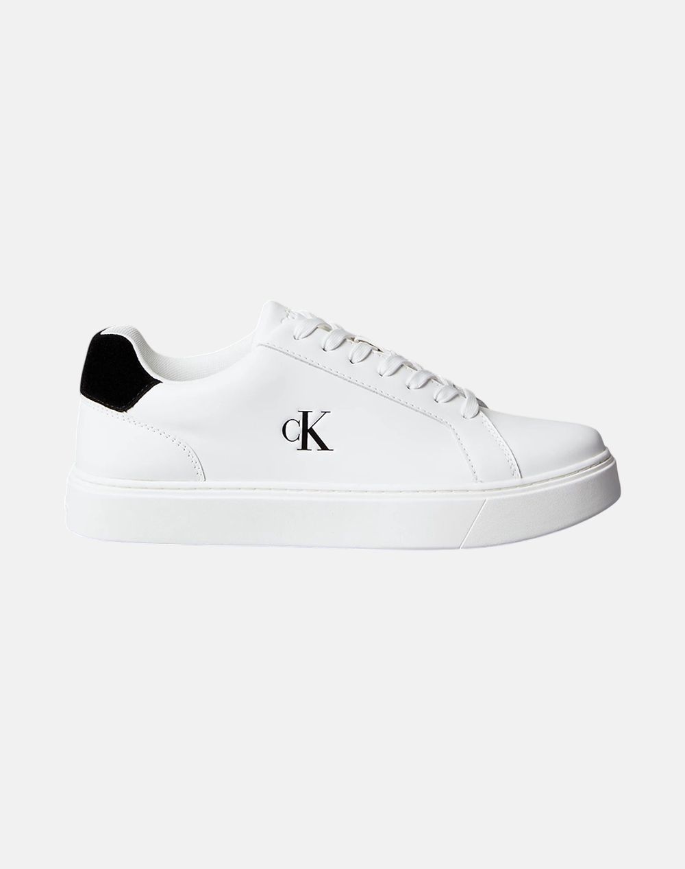 CALVIN KLEIN JEANS CLASSIC CUPSOLE LACEUP LTH YM0YM01435-01W White
