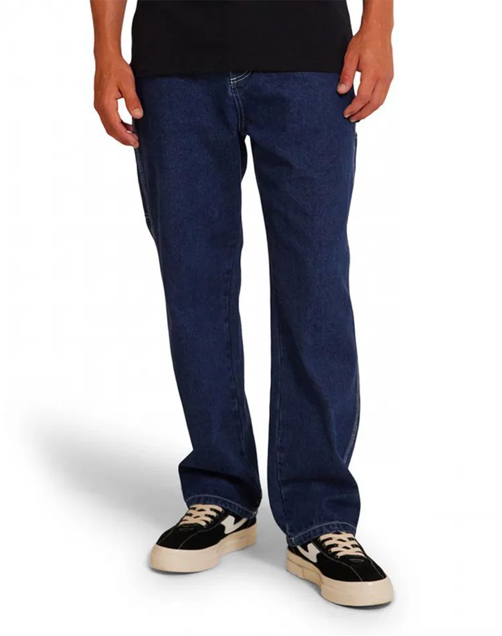 DEUS EX MACHINA DEUS EX MACHINA BIG FELLA DENIM PANT ΠΑΝΤΕΛΟΝΙ ΑΝΔΡΙΚΟ DMF244632-DRI DenimDarkBlue