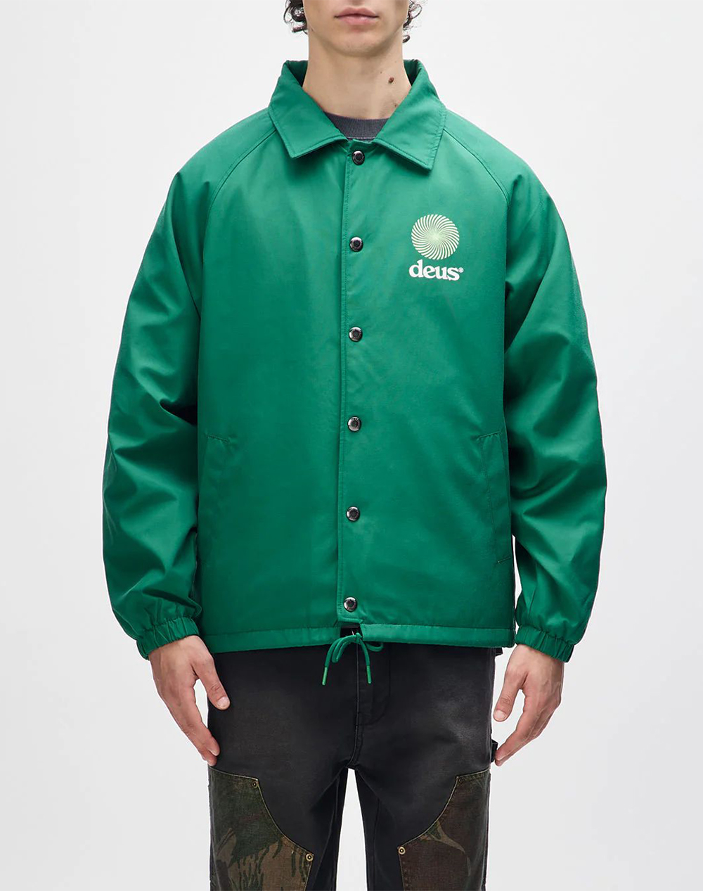 DEUS EX MACHINA DEUS EX MACHINA STRATA COACH JACKET ΜΠΟΥΦΑΝ ΑΝΔΡΙΚΟ DMF246763-VER Green