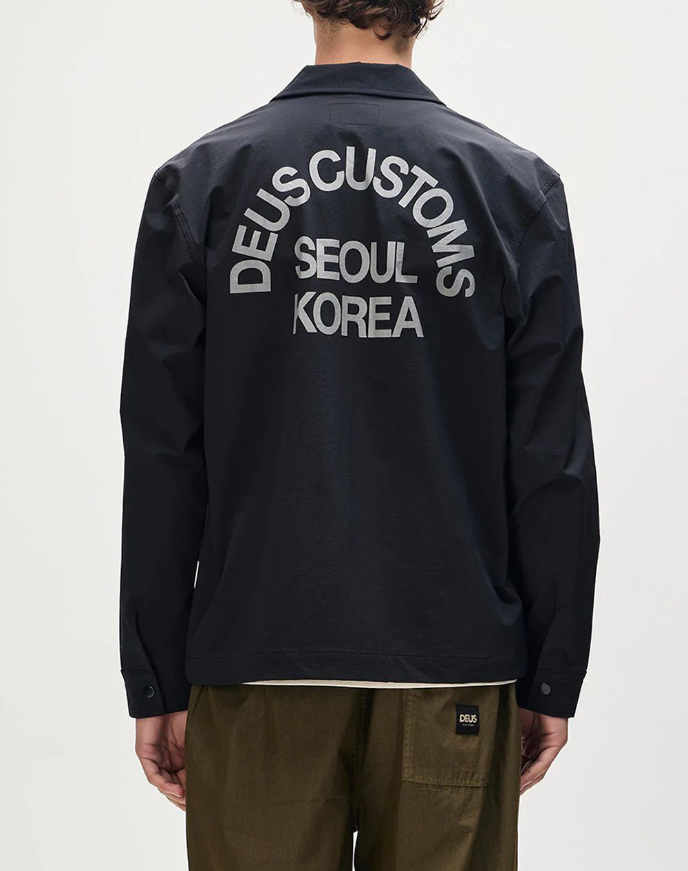 DEUS EX MACHINA FAULDS FATIGUE SHIRT ΠΟΥΚΑΜΙΣΟ ΑΝΔΡΙΚΟ DMF255446-BLK Black φωτογραφία