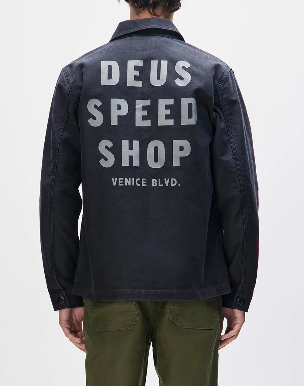 DEUS EX MACHINA SPEEDSHOP CHORE JACKET ΠΟΥΚΑΜΙΣΟ ΑΝΔΡΙΚΟ DMF255418-BLK Black φωτογραφία