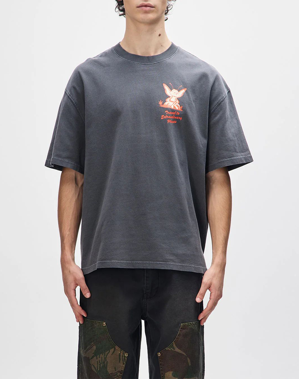 DEUS EX MACHINA DEUS EX MACHINA 24 HR TEE ΜΠΛΟΥΖΑ ΑΝΔΡΙΚΟ DUF251449C-ATH DarkSlateGrey