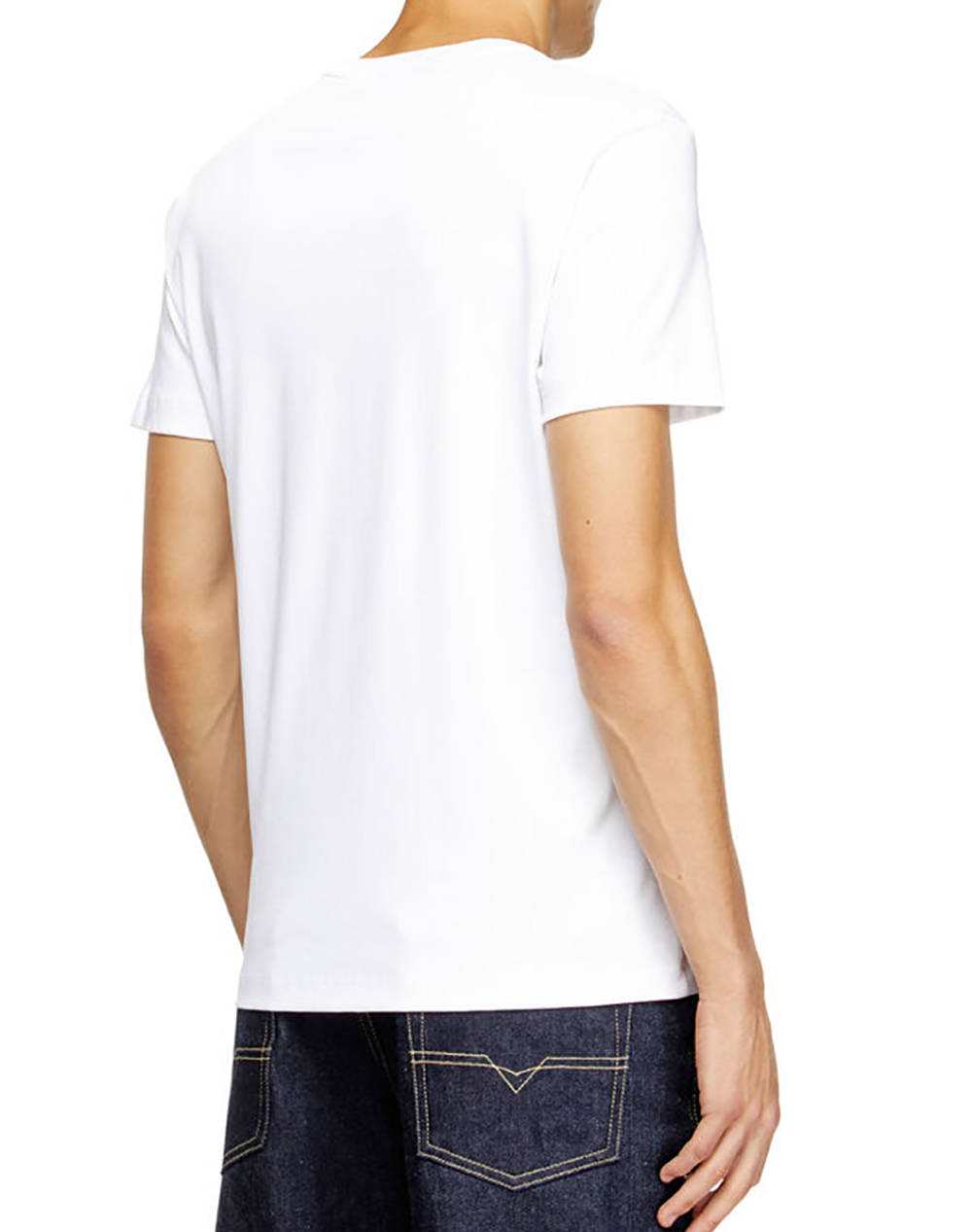 DIESEL T-MIEGOR-K77 T-SHIRT A148190SKAF-100 White φωτογραφία