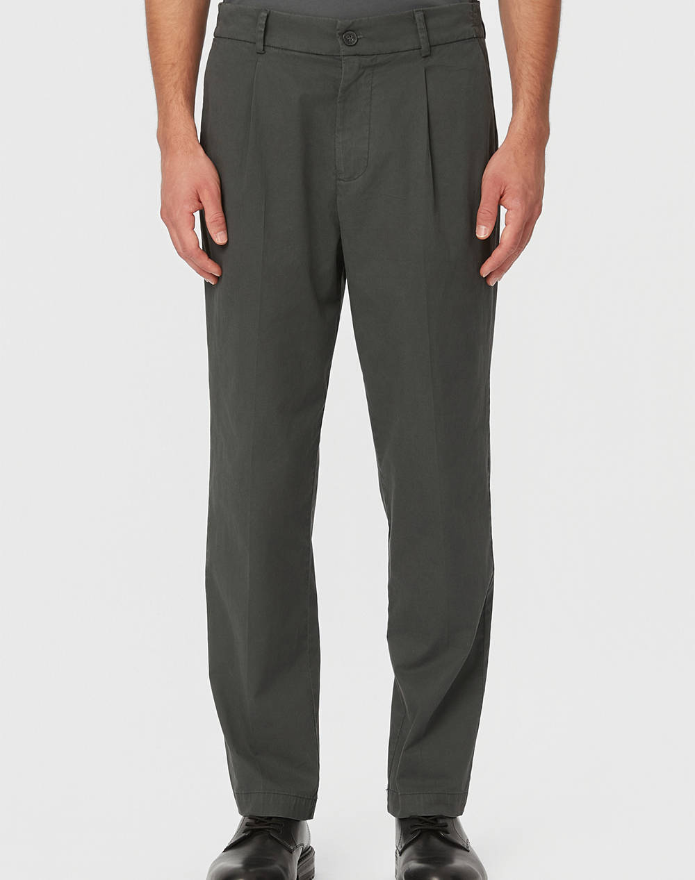 DIRTY LAUNDRY DIRTY LAUNDRY PLEATED PANTS DLMP000145-CHARCOAL Gray