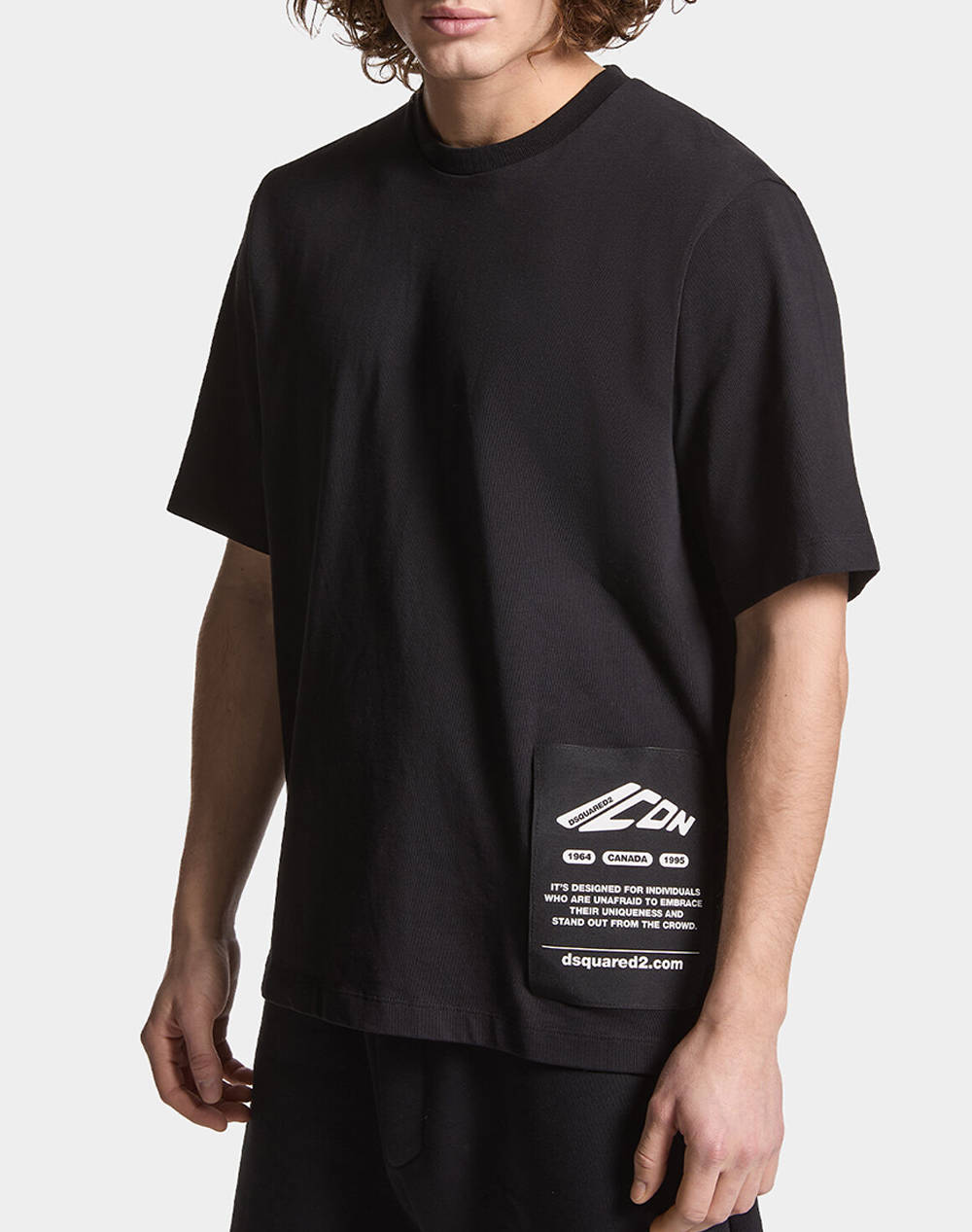 DSQUARED2 ΜΠΛΟΥΖΑ S79GC0101D20033-900 Black