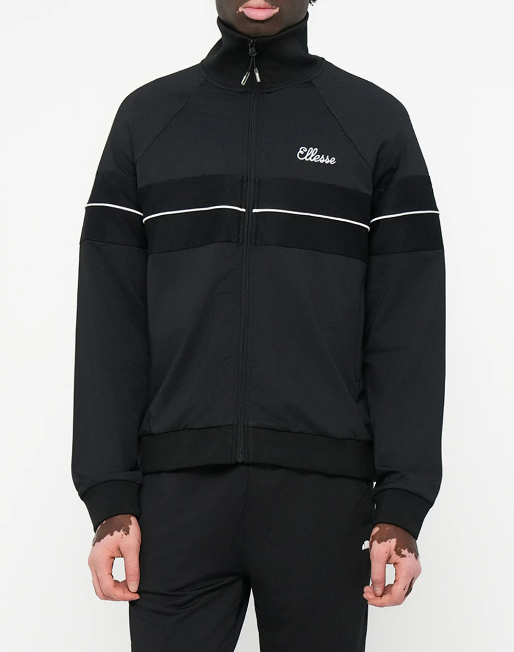 ELLESSE GIOCHI INVERNALI CAREY TRACK TOP ΜΠΛΟΥΖΑ ΑΝΔΡΙΚΟ SHB22896-011 Black