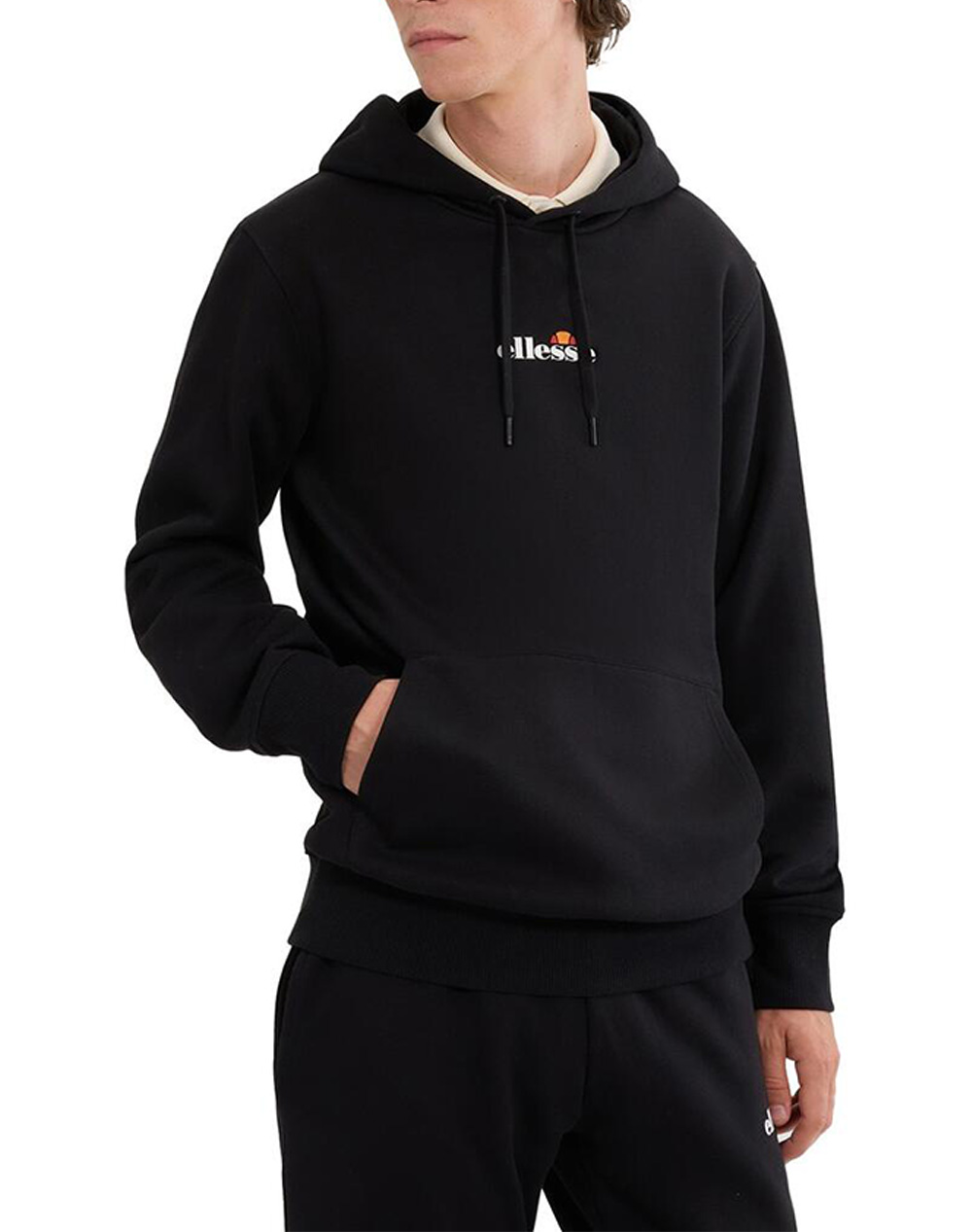 ELLESSE MENS FUNDAMENTALS PERSHUTA 2 OH HOODY ΦΟΥΤΕΡ ΑΝΔΡΙΚΟ SHB23242-011 Black