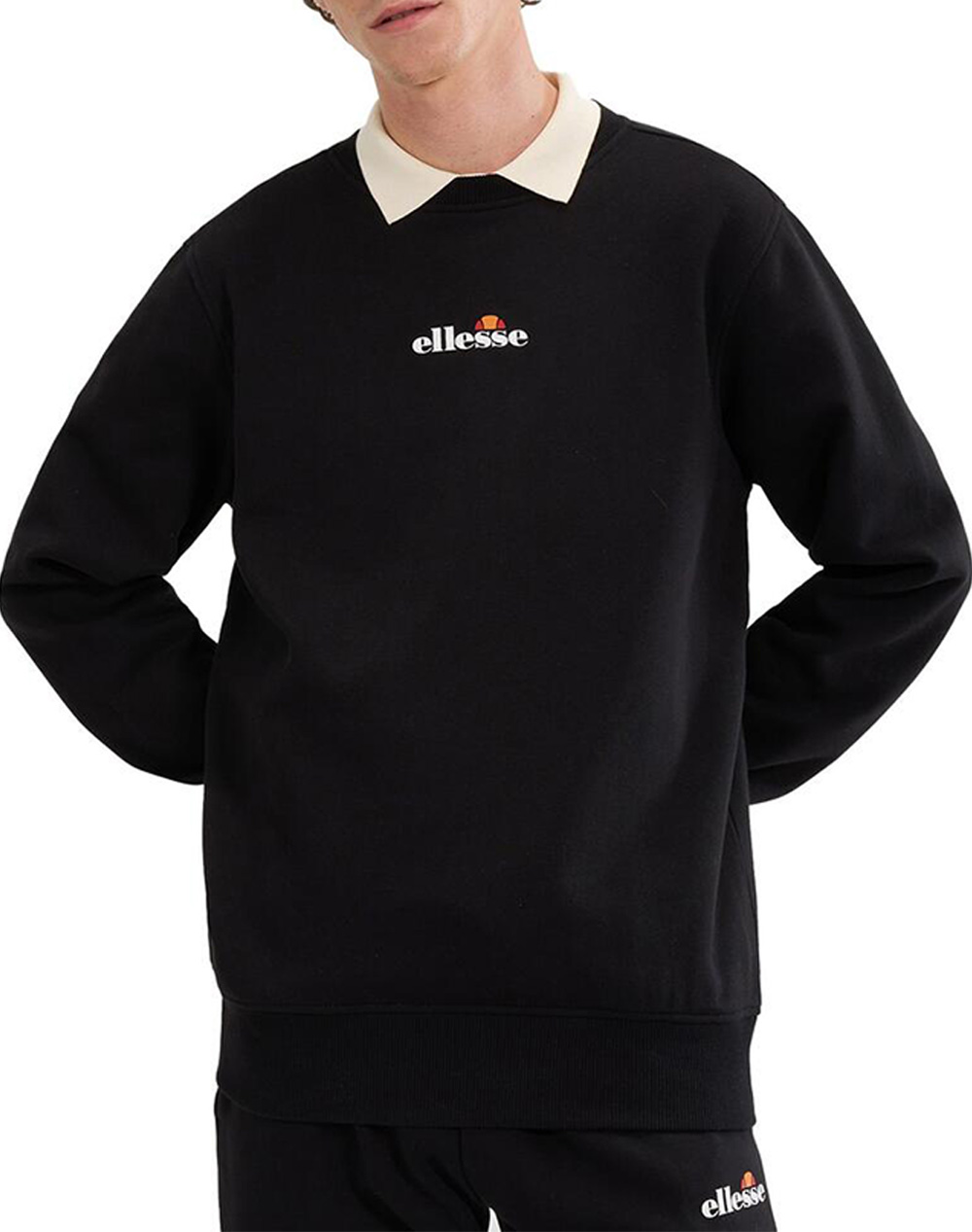 ELLESSE MENS FUNDAMENTALS KIAMTO 2 SWEATSHIRT ΦΟΥΤΕΡ ΑΝΔΡΙΚΟ SHB23241-011 Black