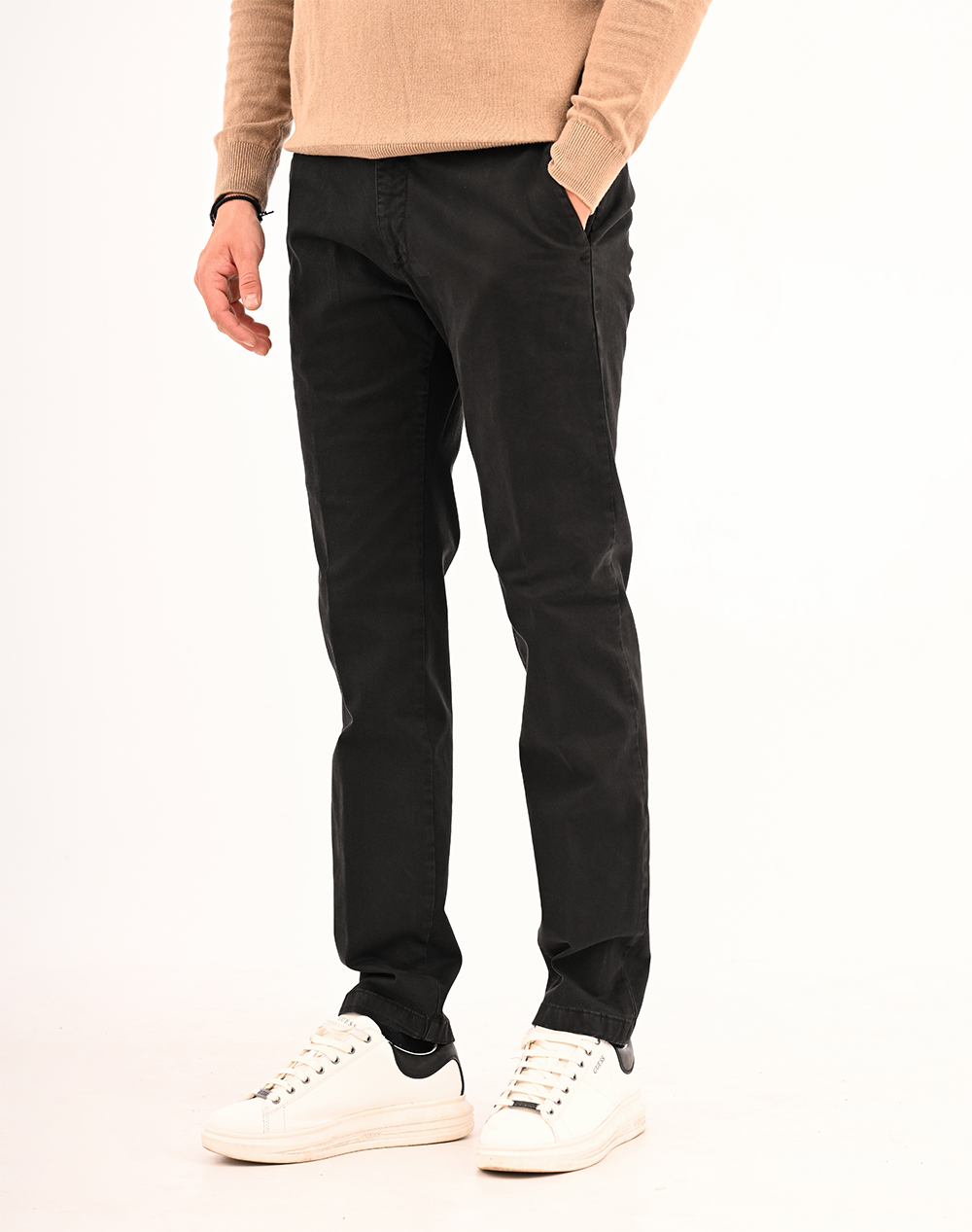 FOUR TEN ΠΑΝΤΕΛΟΝΙ CHINO T910200001-00010 Black