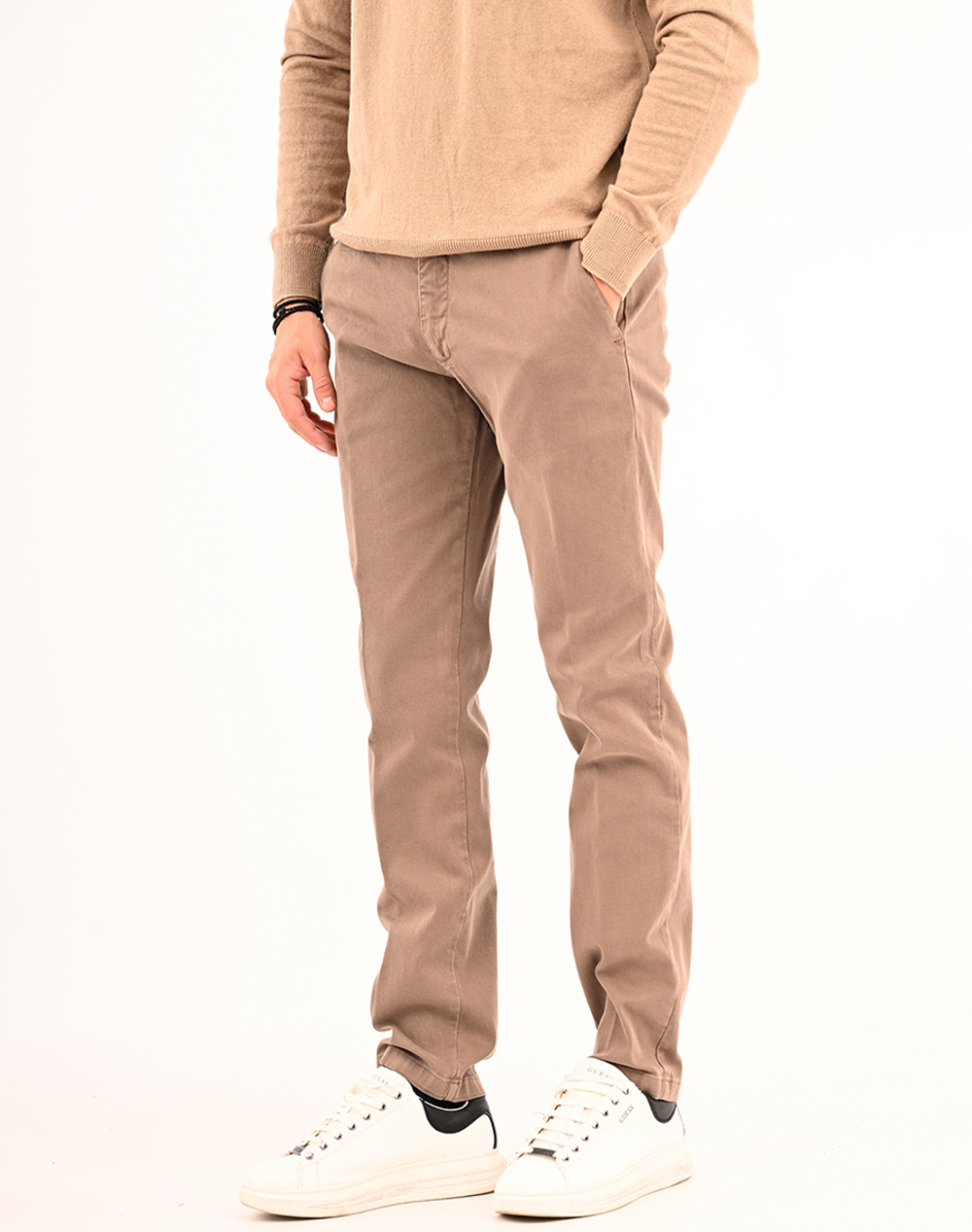 FOUR TEN ΠΑΝΤΕΛΟΝΙ CHINO T910200015-00036 CookieBrown