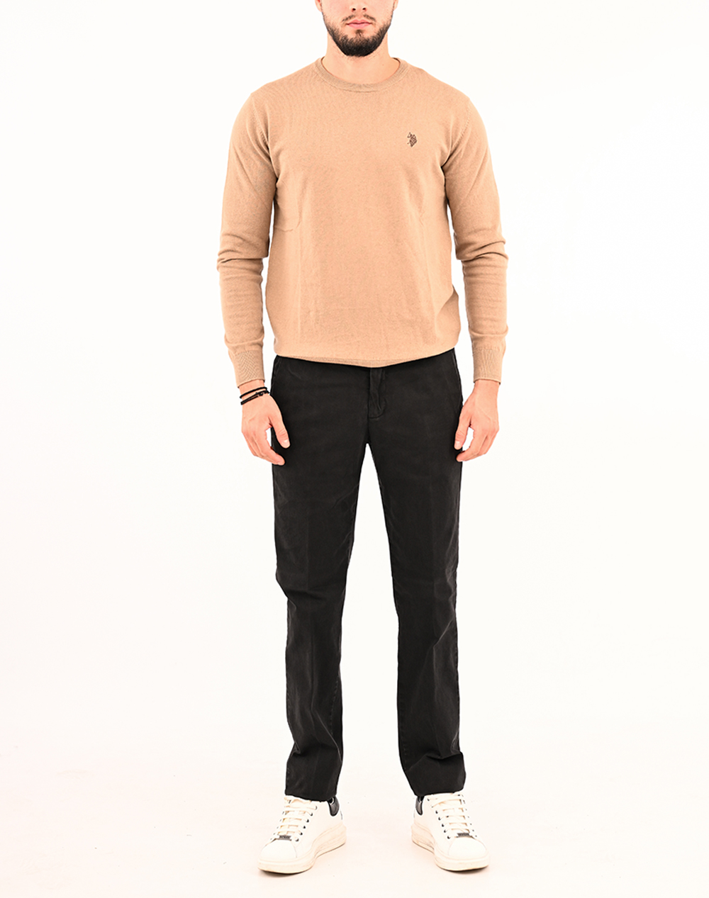 Four Ten Παντελόνι Chino T926200001-00010 Black ανδρικά ρούχα παντελόνια Chinos Politikos Shop Πολιτικός