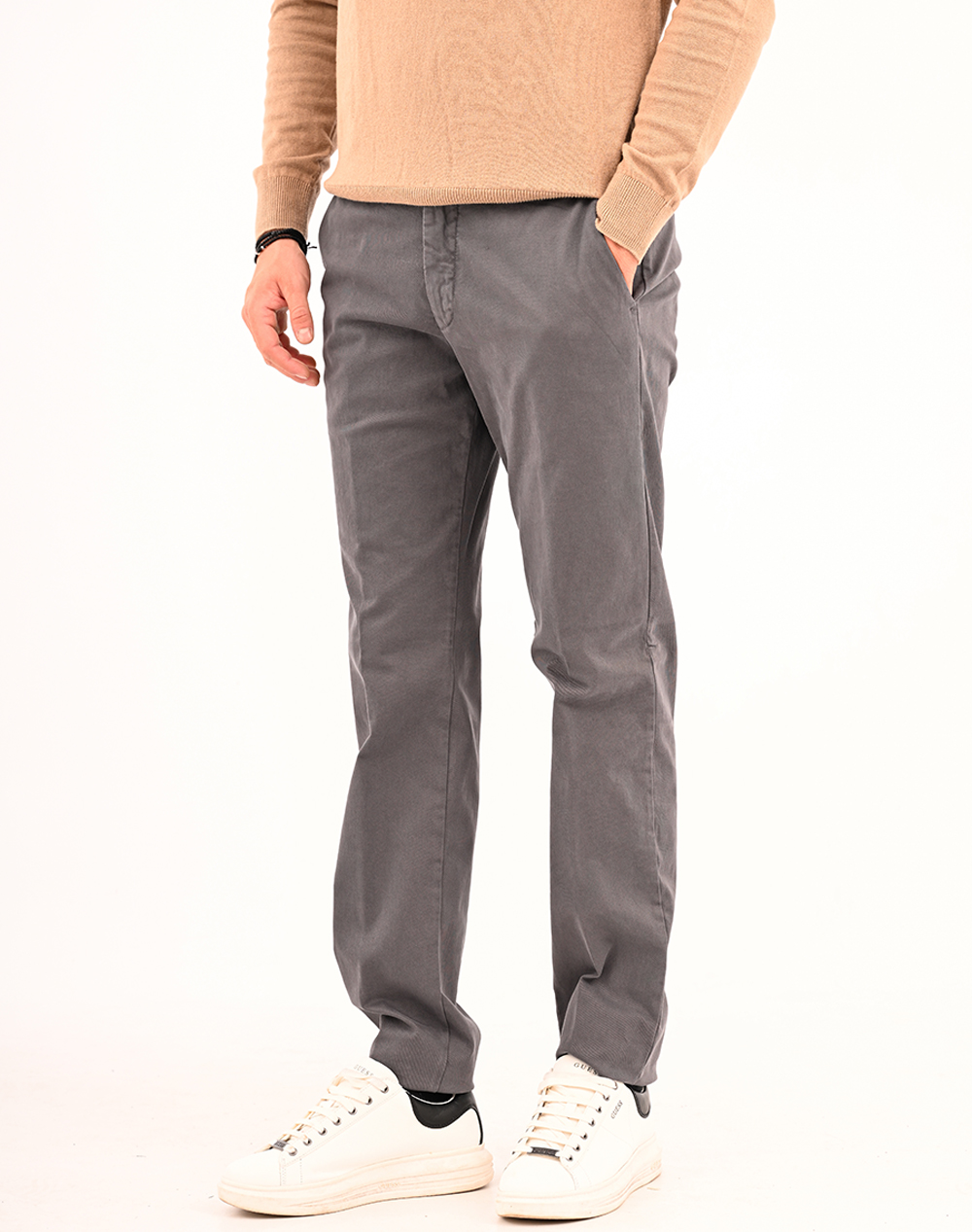 FOUR TEN ΠΑΝΤΕΛΟΝΙ CHINO T926200001-00070 Gray