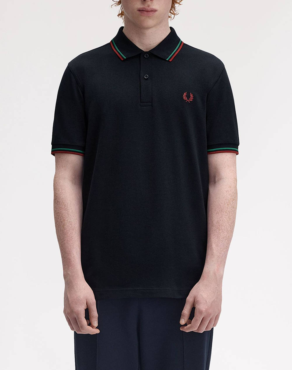 FRED PERRY ΜΠΛΟΥΖΕΣ FRED PERRY M3600-Z58 NavyBlue