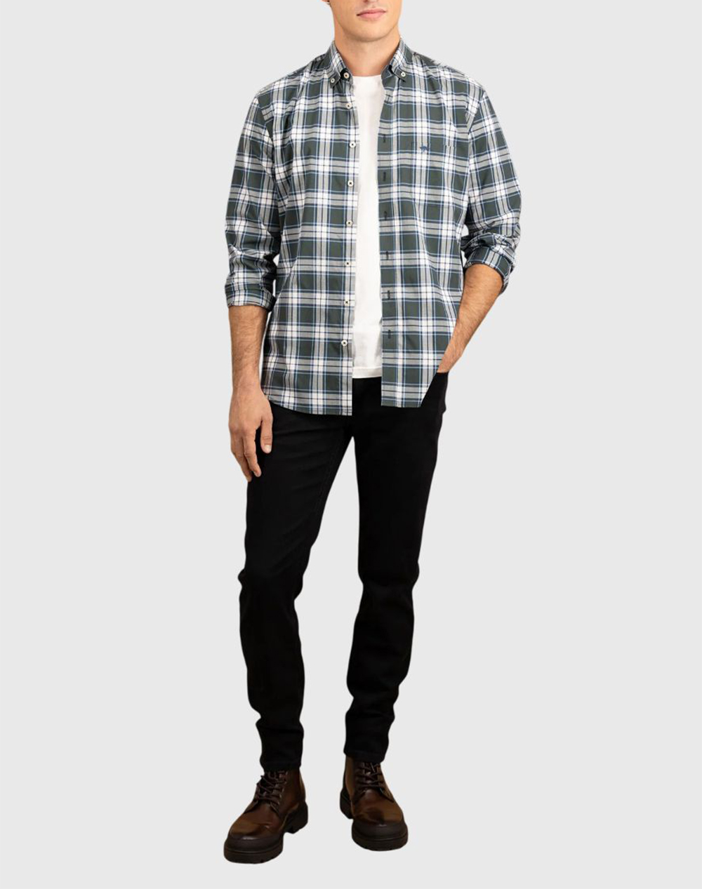 FYNCH-HATTON SHIRTS 1510 8060-737 Multi φωτογραφία