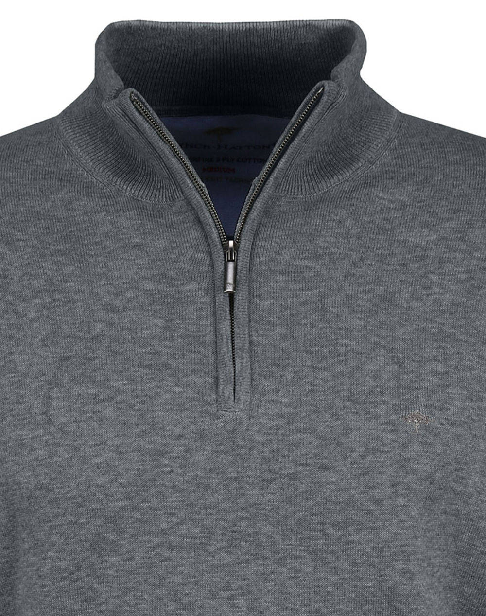 FYNCH-HATTON KNITWEAR SFPK 215-936 DarkGray φωτογραφία