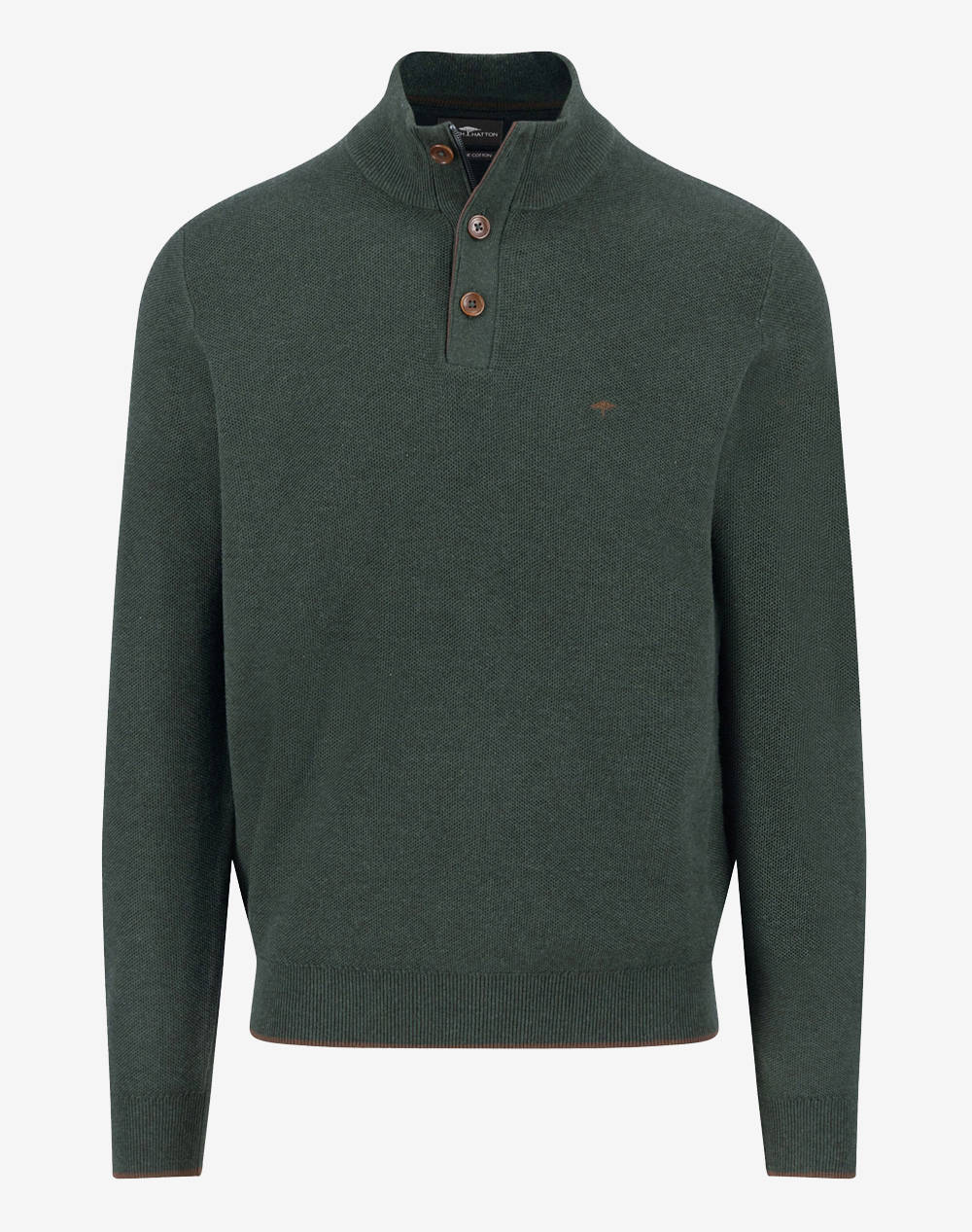 FYNCH-HATTON KNITWEAR 1514 219-737 DarkGreen